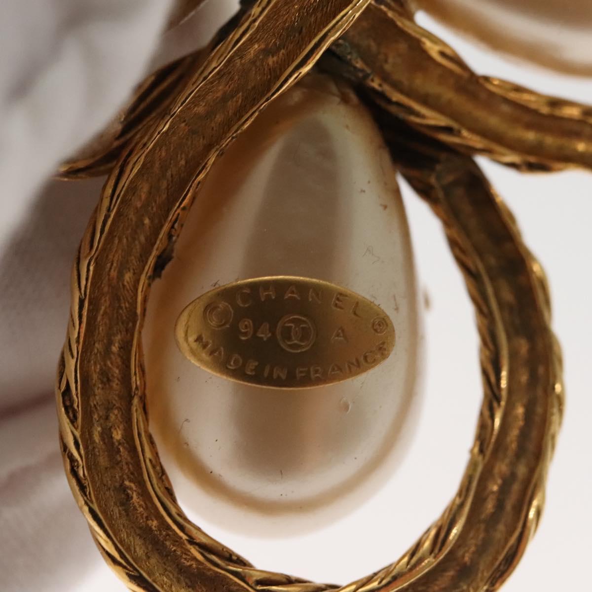 Chanel Coco Mark Gold Metal Brooch Jewelry (Pre-Owned)