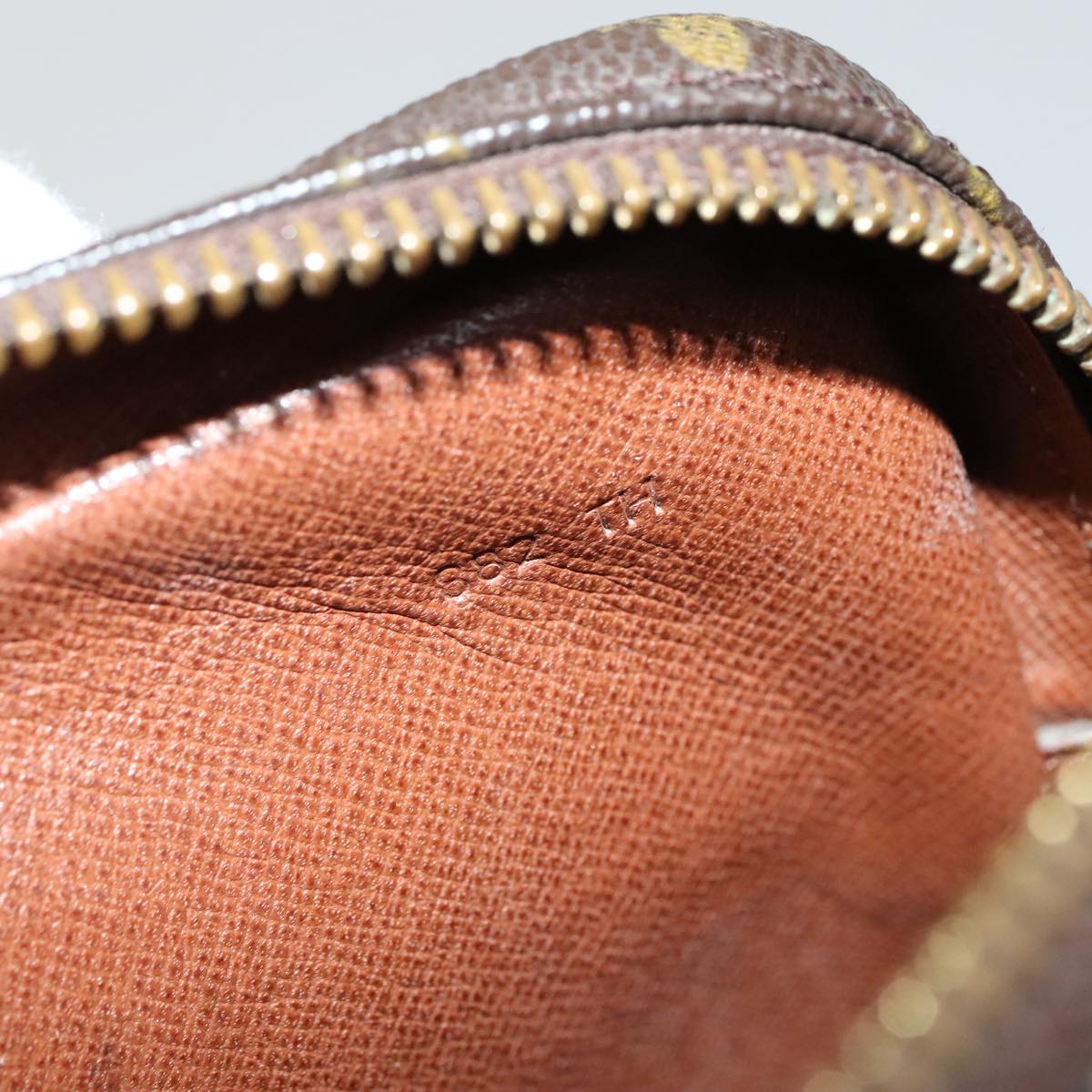 Louis Vuitton Marly Brown Canvas Shoulder Bag (Pre-Owned)