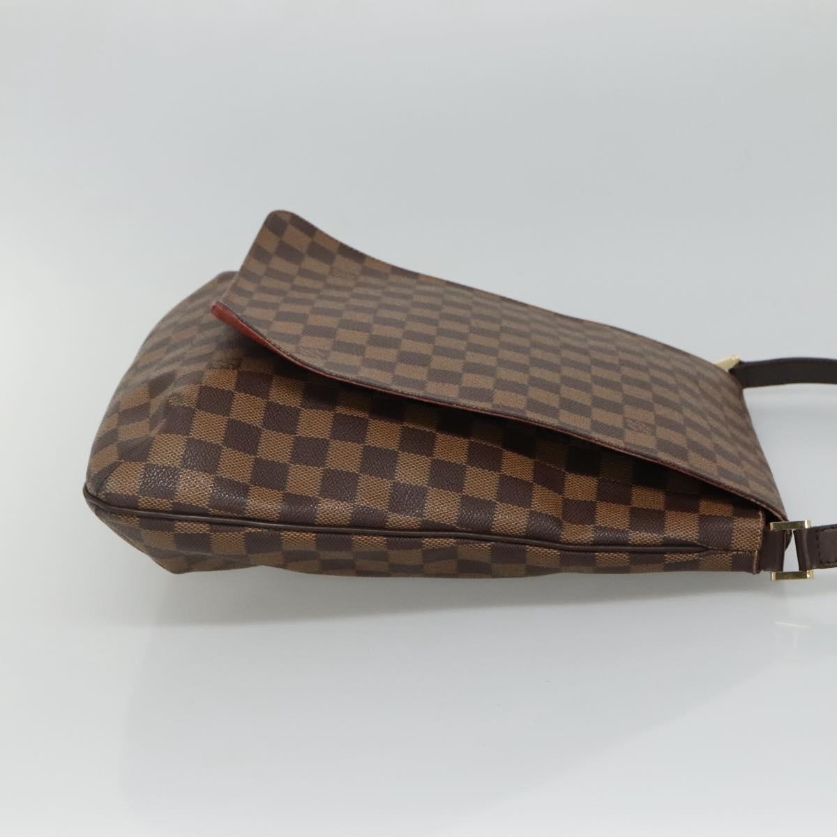 Louis Vuitton Musette Brown Canvas Shoulder Bag (Pre-Owned)