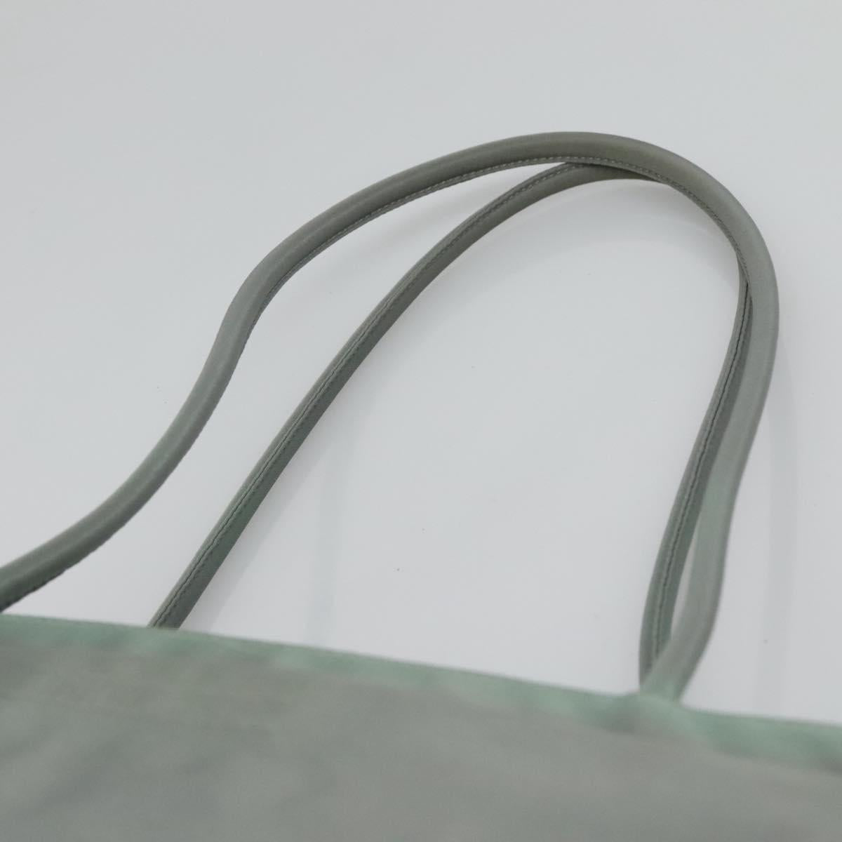 Prada Re-Nylon Grey Synthetic Tote Bag (Pre-Owned)