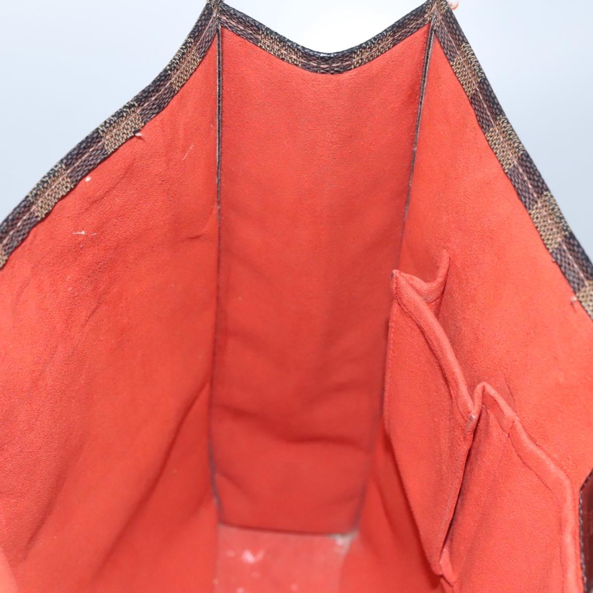 Louis Vuitton Sac Plat Brown Canvas Handbag (Pre-Owned)