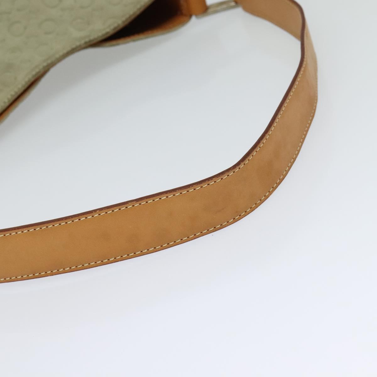 Céline Macadam Grey Canvas Shoulder Bag (Pre-Owned)