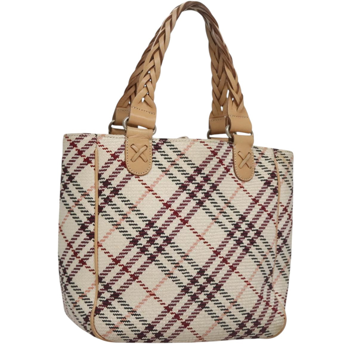 Burberry Blue Label Multicolour Canvas Handbag (Pre-Owned)
