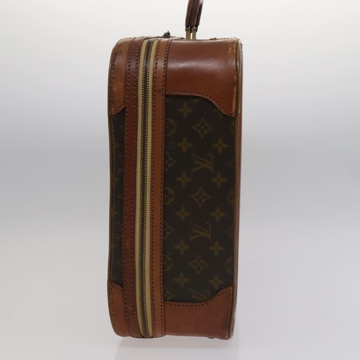 Louis Vuitton Stratos Brown Canvas Travel Bag (Pre-Owned)