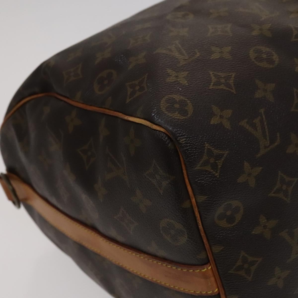 Louis Vuitton Keepall 50 Brown Canvas Travel Bag (Pre-Owned)