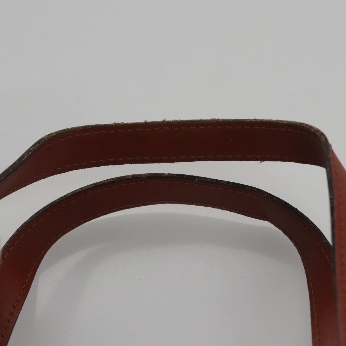 Louis Vuitton Soufflot Brown Leather Handbag (Pre-Owned)