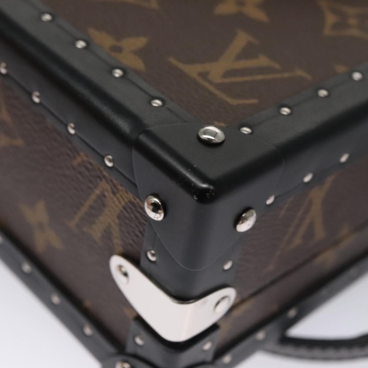 Louis Vuitton Macassar Brown Canvas Clutch Bag (Pre-Owned)