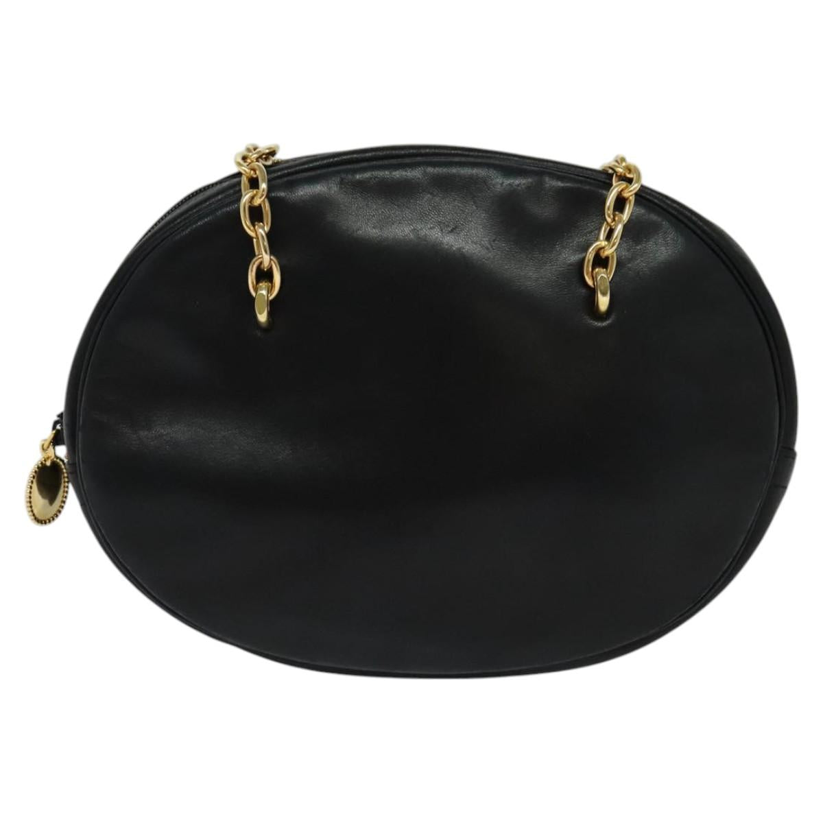 Dior -- Black Leather Shoulder Bag (Pre-Owned)