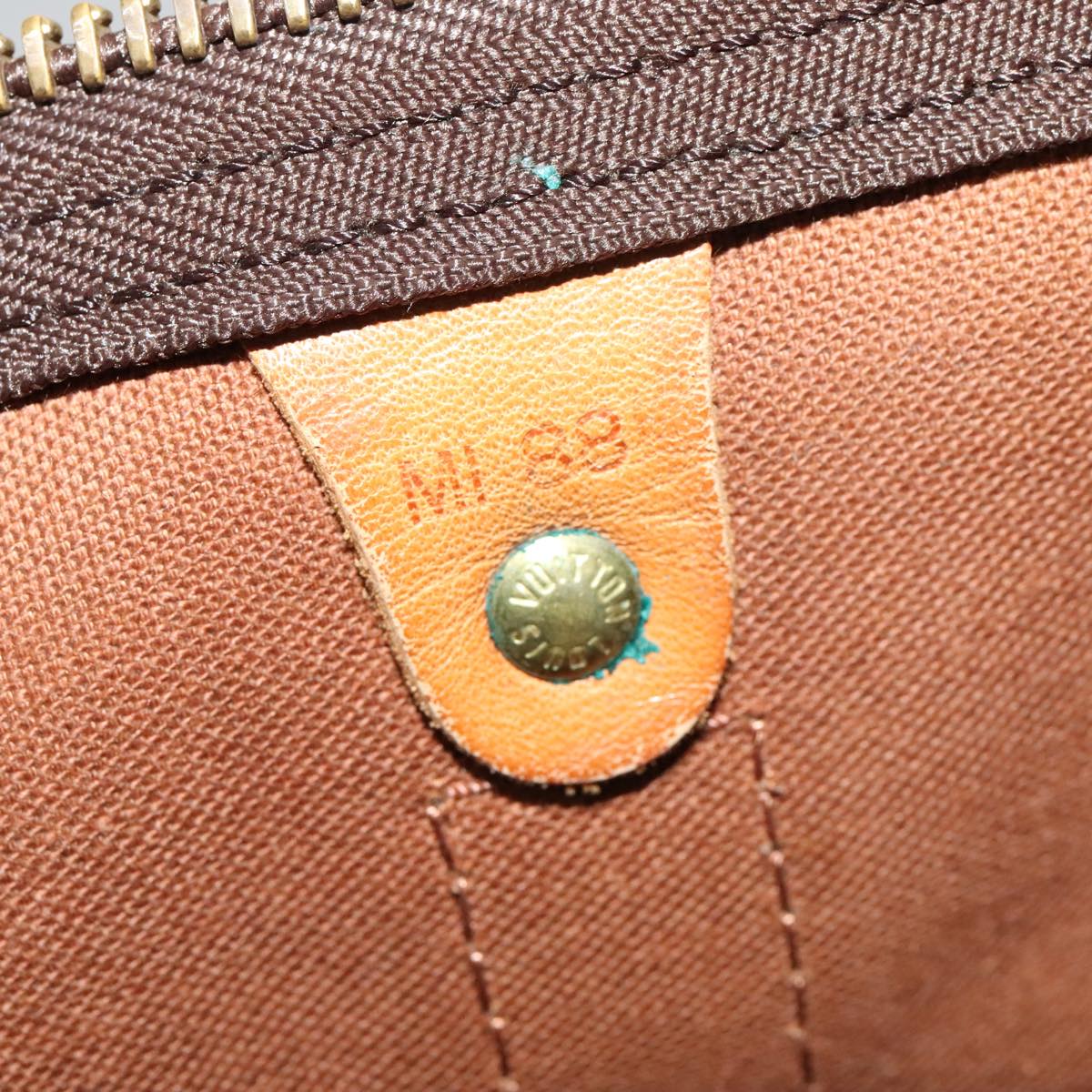 Louis Vuitton Keepall 60 Brown Canvas Travel Bag (Pre-Owned)