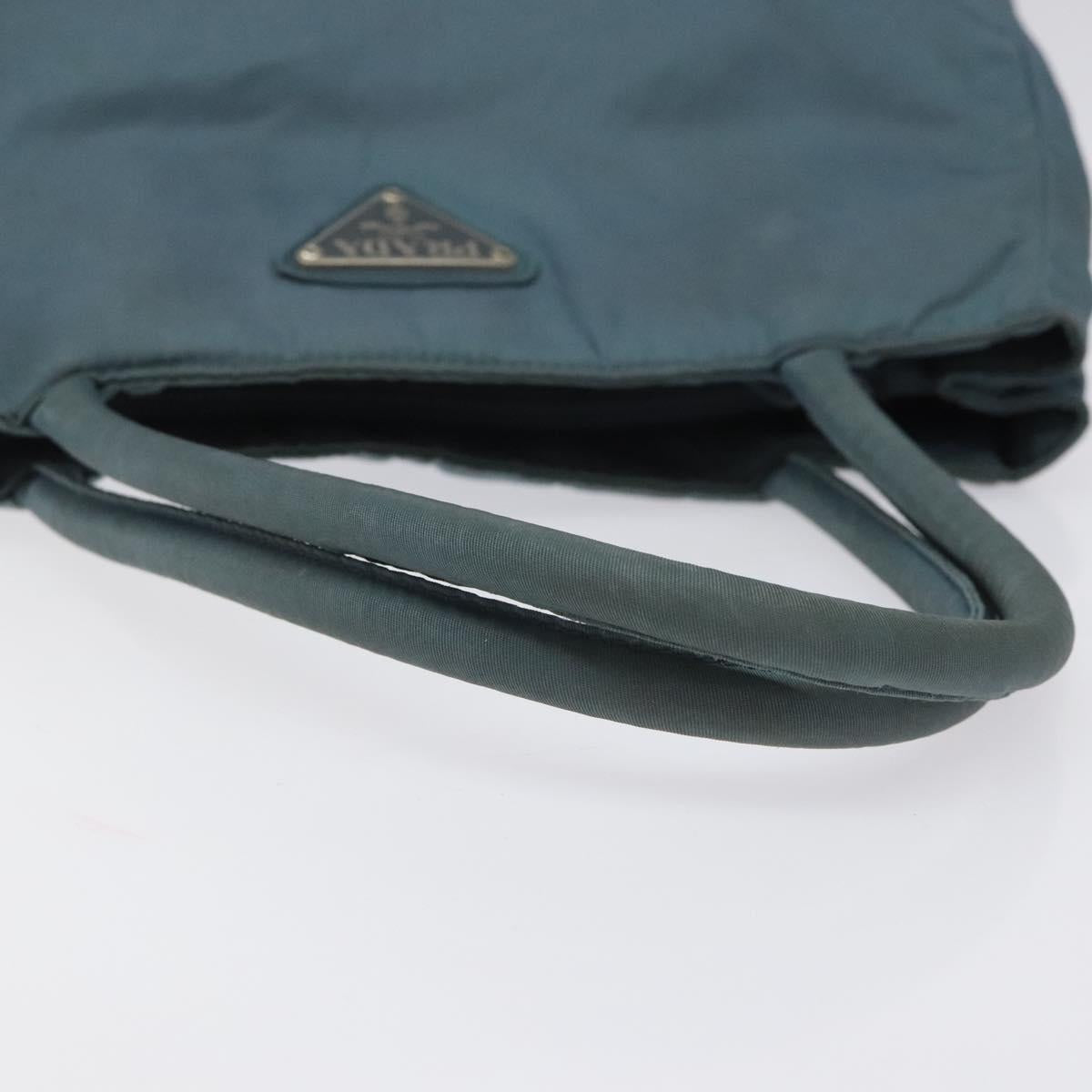 Prada Blue Synthetic Handbag (Pre-Owned)