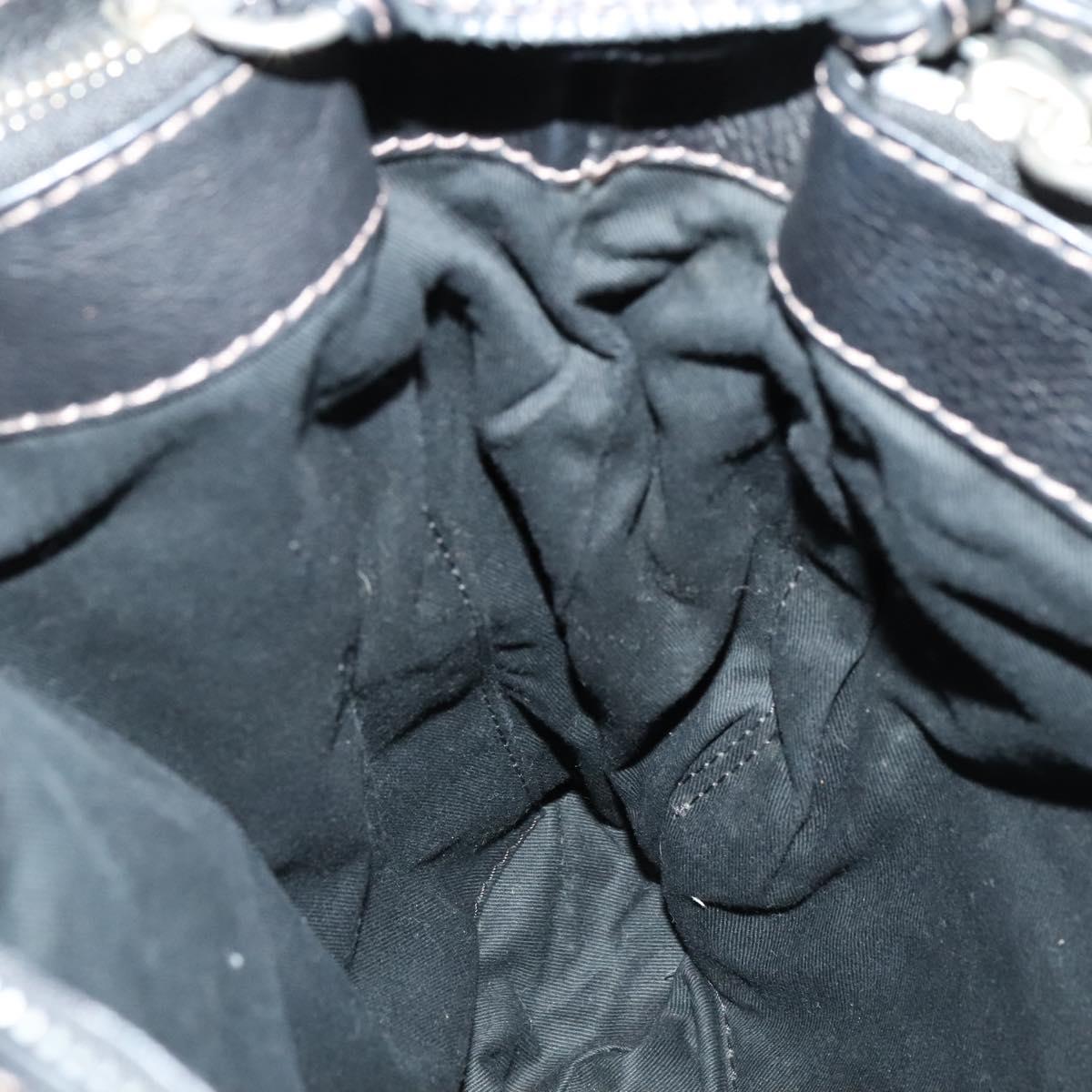 Chloé Paddington Black Leather Shoulder Bag (Pre-Owned)