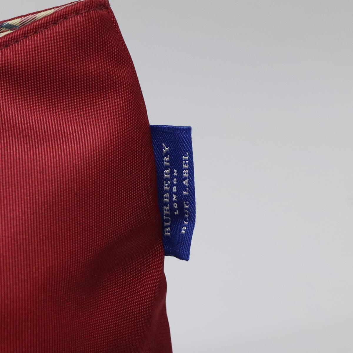 Burberry Blue Label Red Synthetic Tote Bag (Pre-Owned)