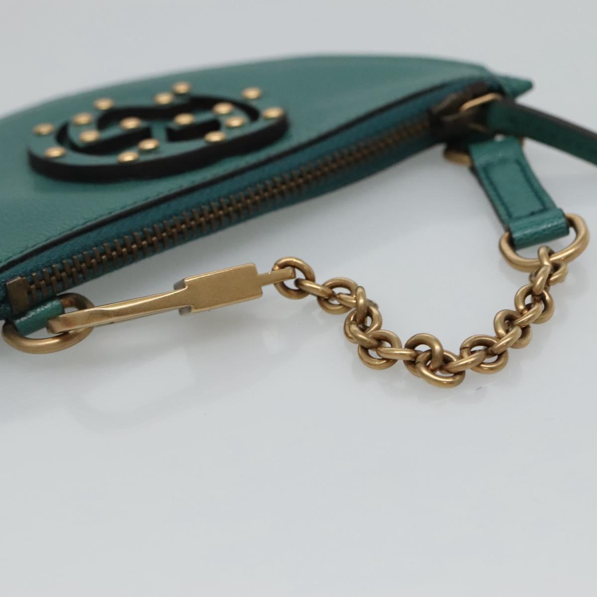 Gucci Green Leather Wallet (Pre-Owned)