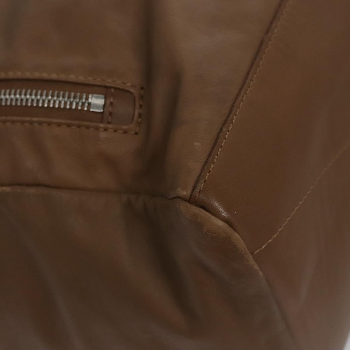 Louis Vuitton Bosphore Brown Leather Travel Bag (Pre-Owned)