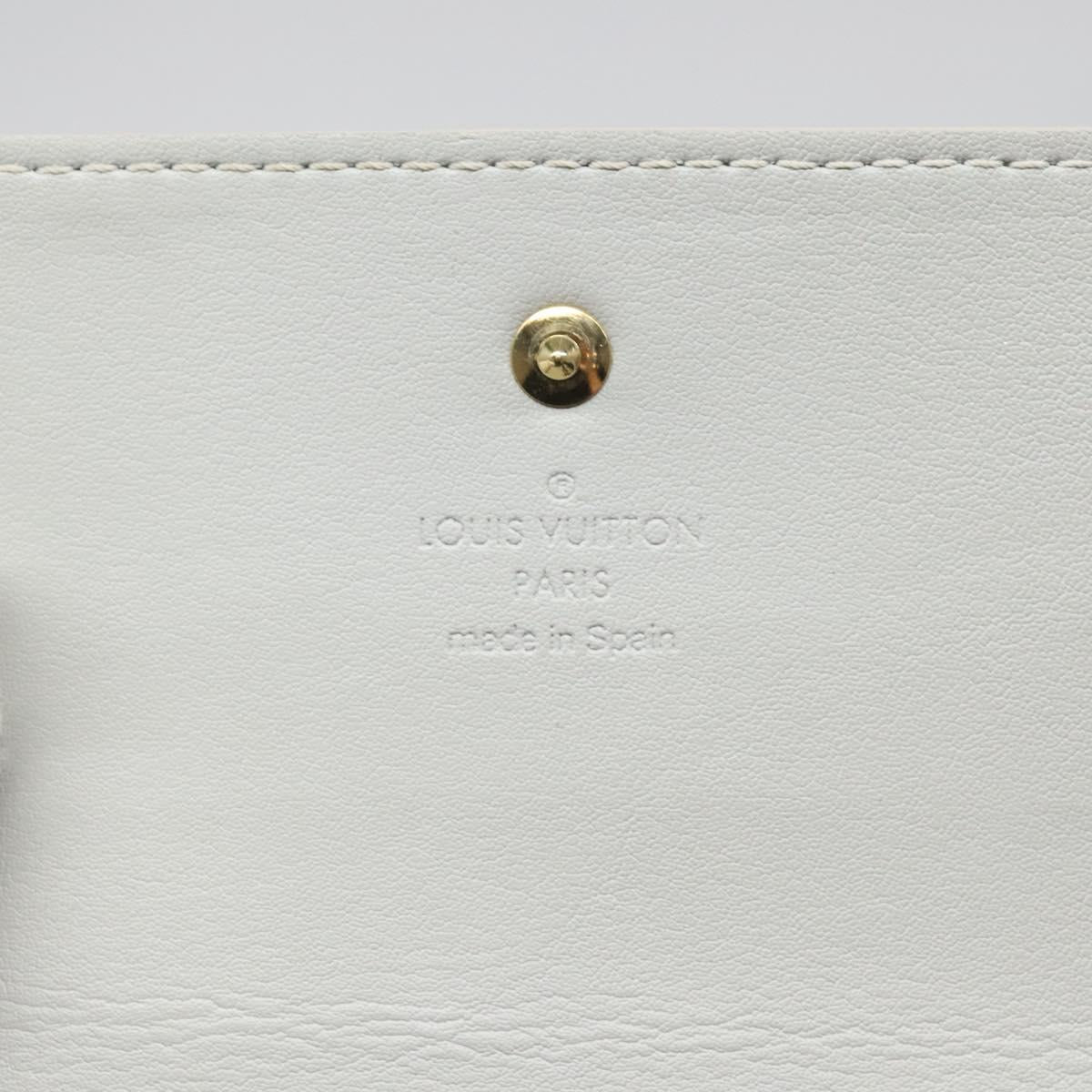Louis Vuitton Kenmare Yellow Patent Leather Clutch Bag (Pre-Owned)