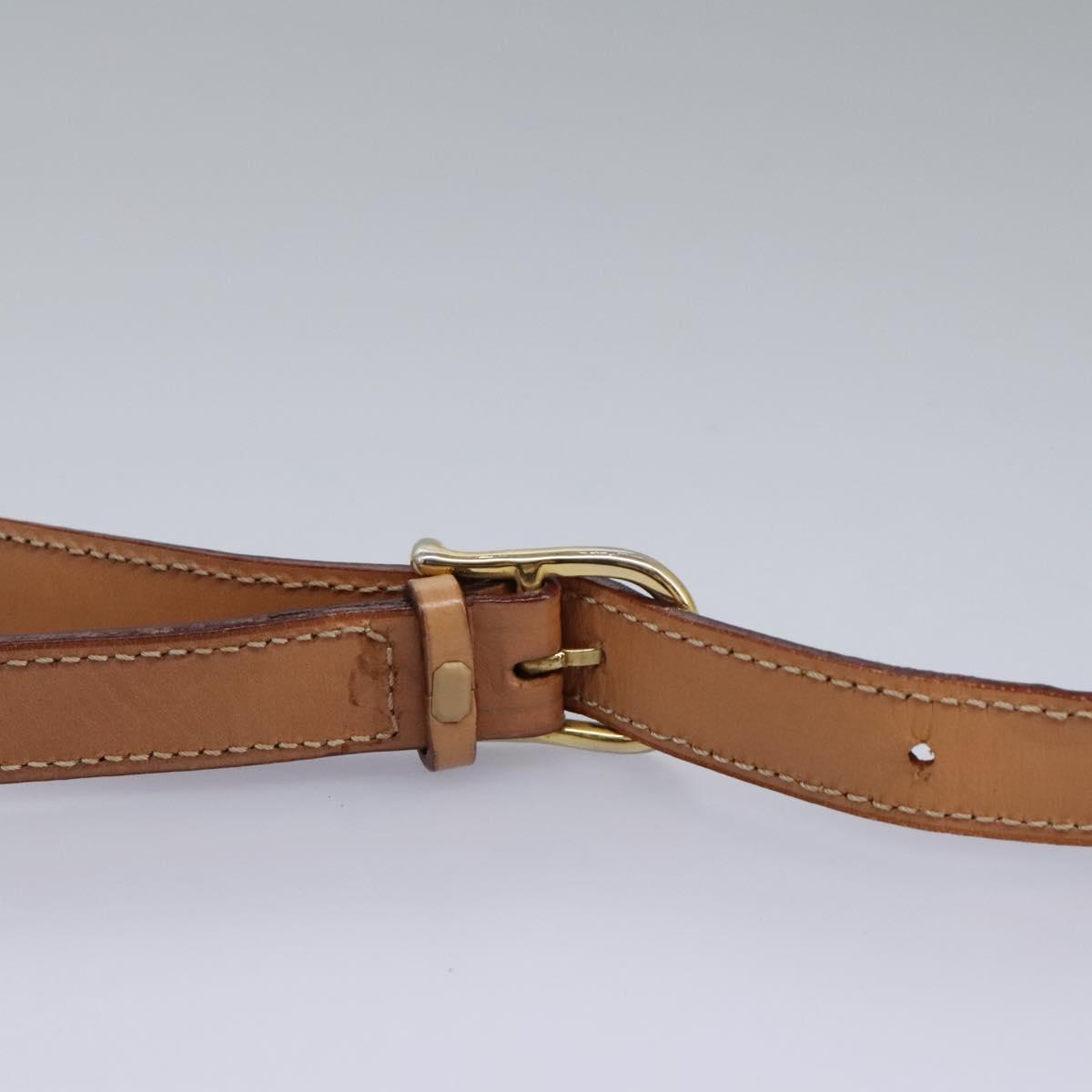 Céline Macadam Brown Canvas Shoulder Bag (Pre-Owned)