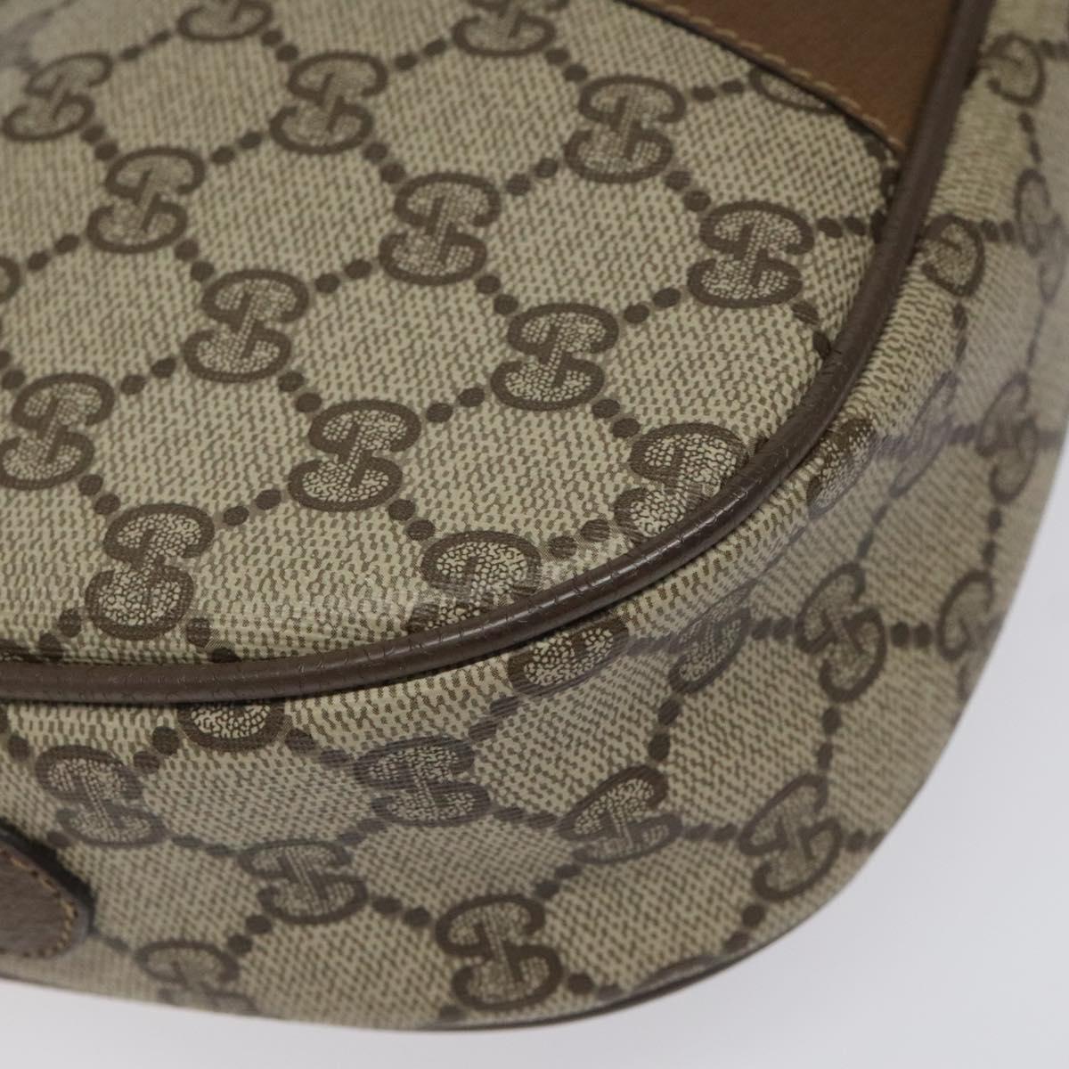 Gucci Ophidia Beige Canvas Clutch Bag (Pre-Owned)