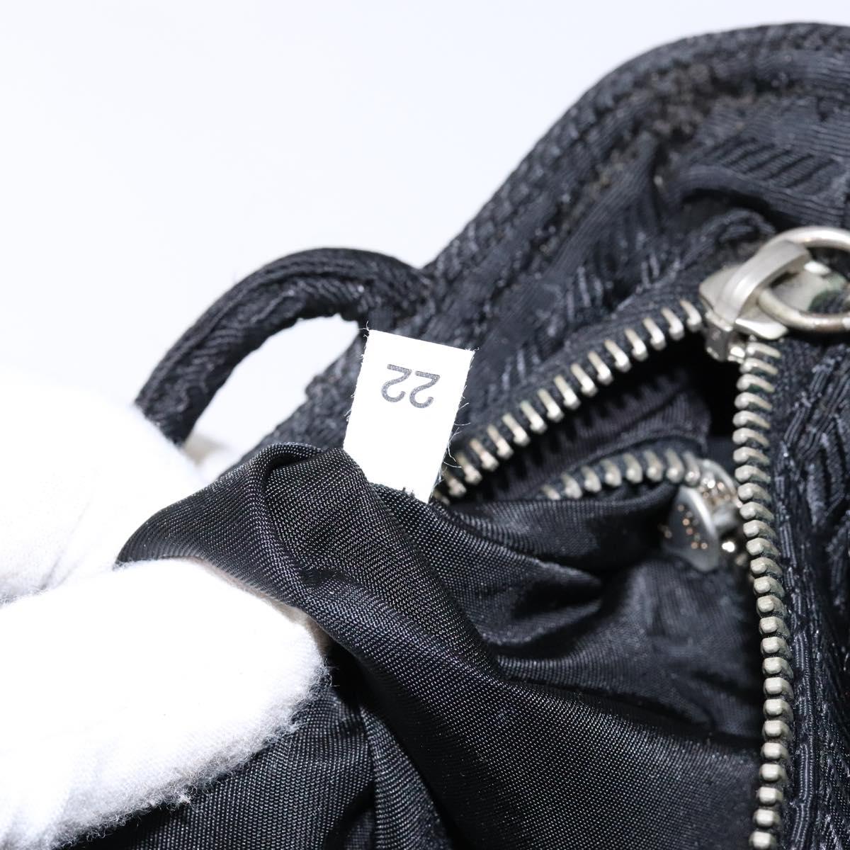 Prada Re-Nylon Black Nylon Handbag (Pre-Owned)