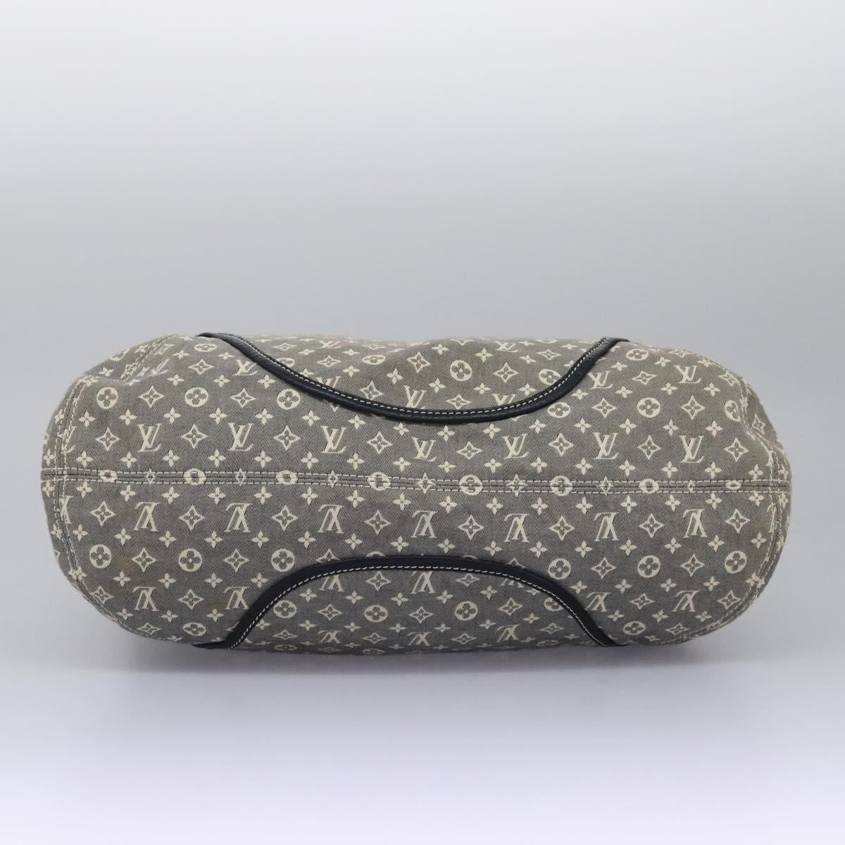 Louis Vuitton Elegie Grey Canvas Shoulder Bag (Pre-Owned)