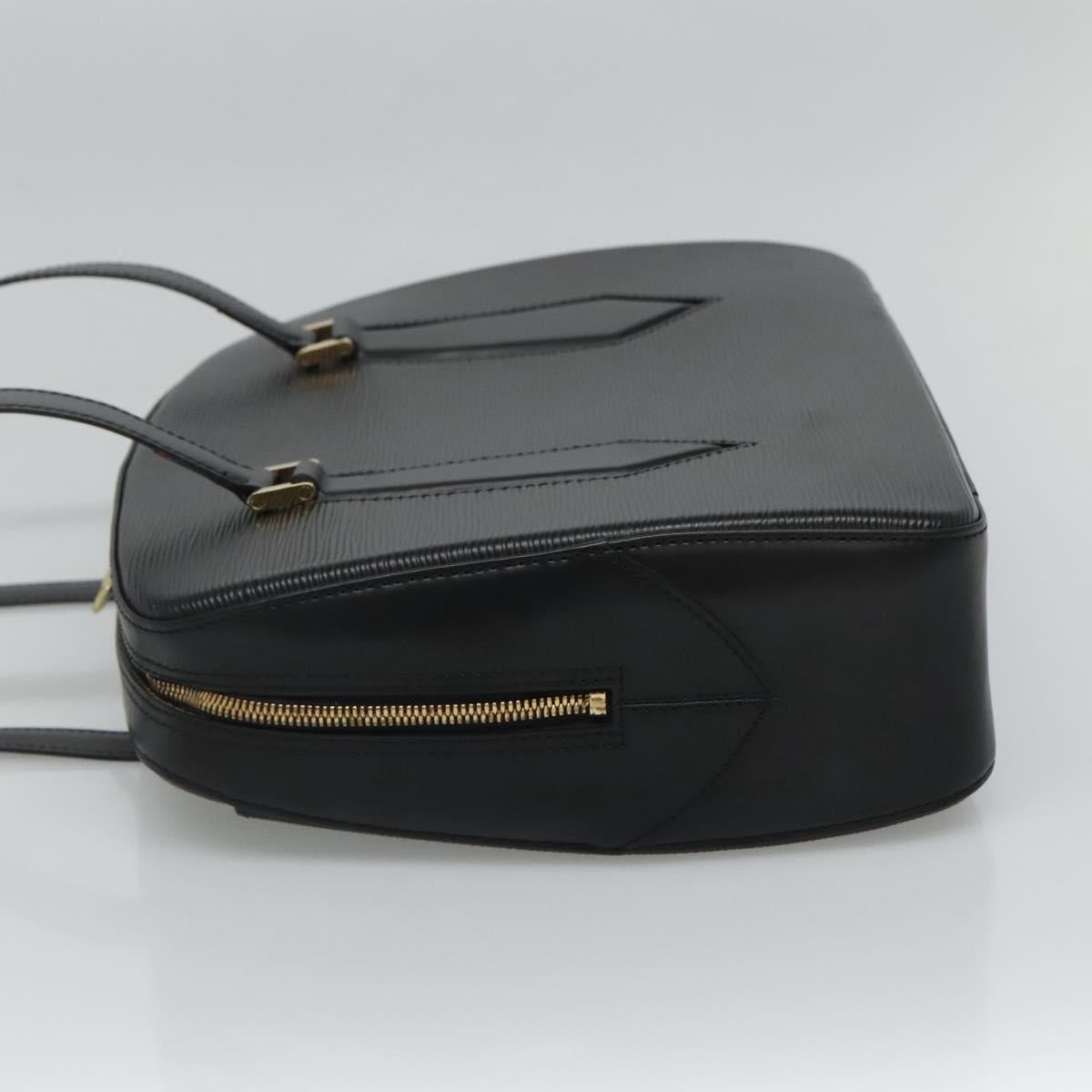 Louis Vuitton Voltaire Black Leather Shoulder Bag (Pre-Owned)