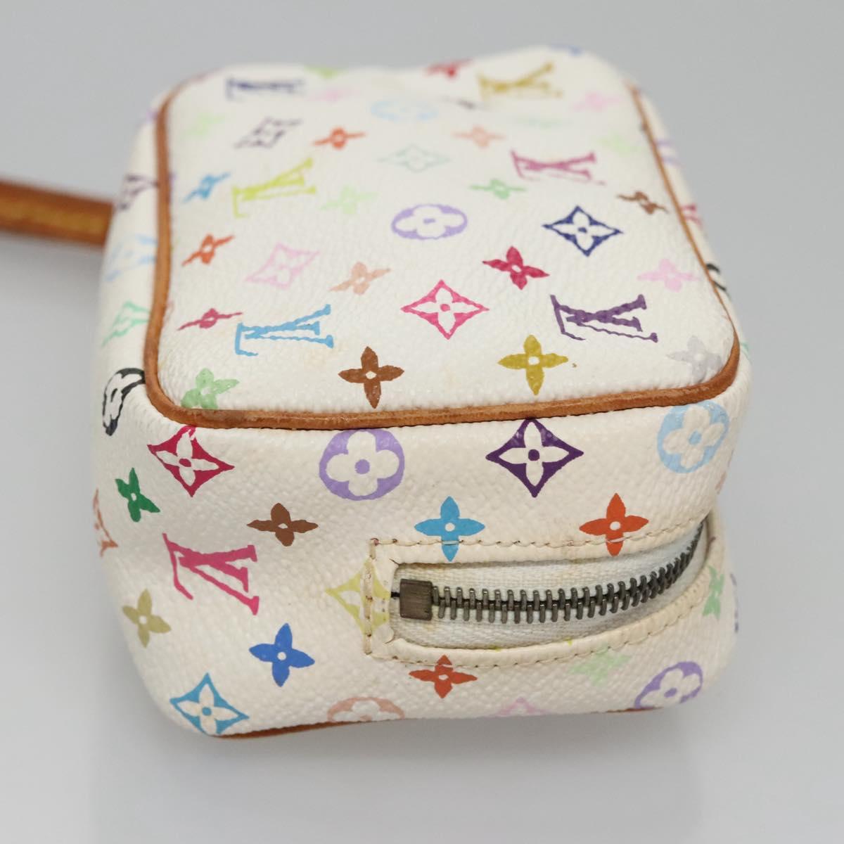 Louis Vuitton Wapiti White Canvas Clutch Bag (Pre-Owned)