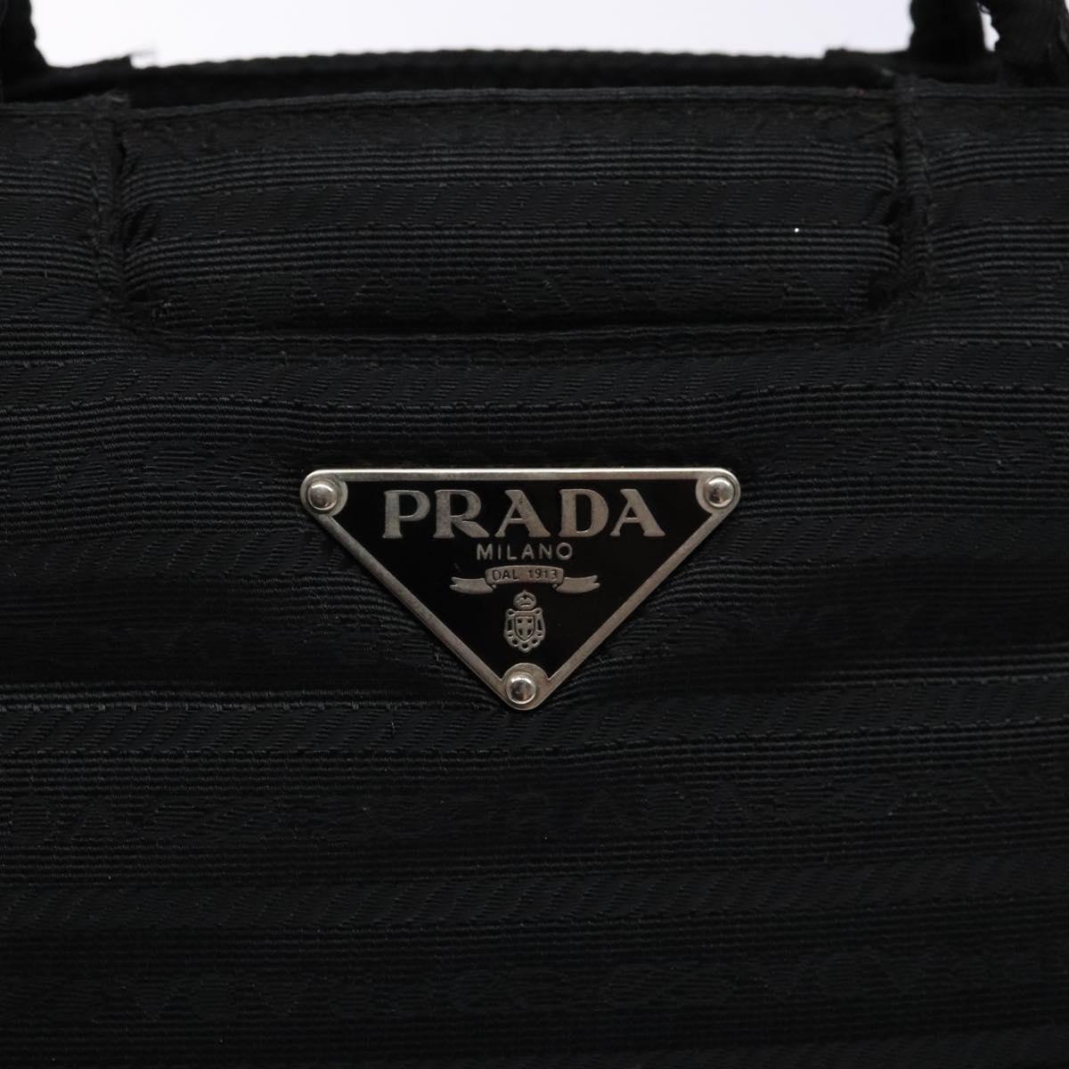 Prada Re-Nylon Black Nylon Handbag (Pre-Owned)
