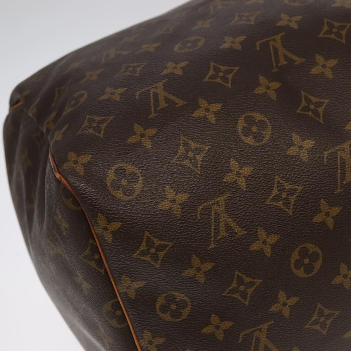 Louis Vuitton Keepall 60 Brown Canvas Travel Bag (Pre-Owned)