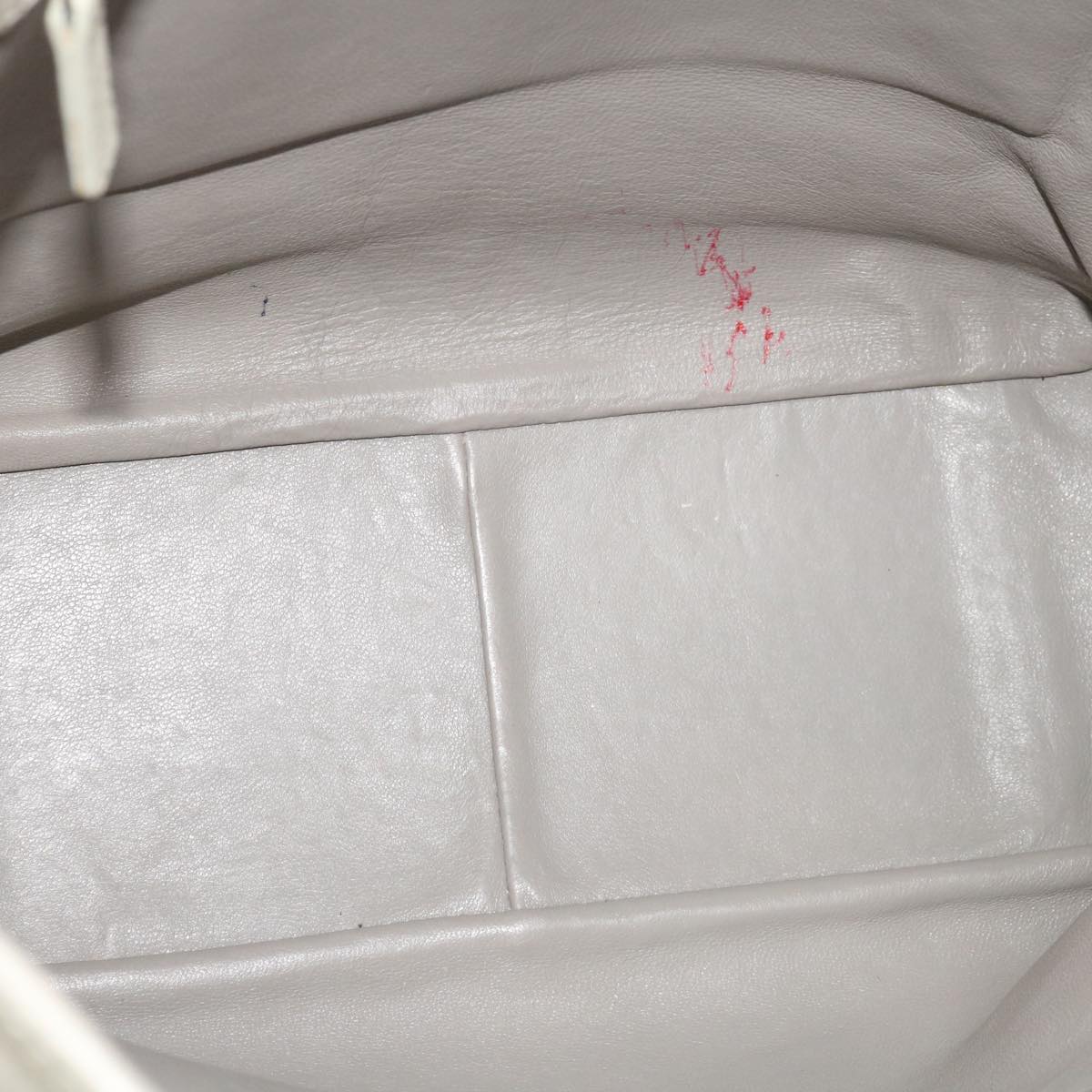 Dior White Leather Tote Bag (Pre-Owned)