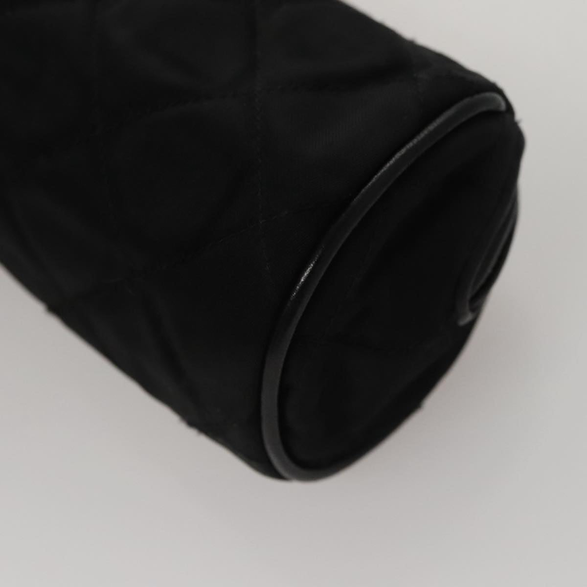 Chanel Gripoix Black Silk Clutch Bag (Pre-Owned)