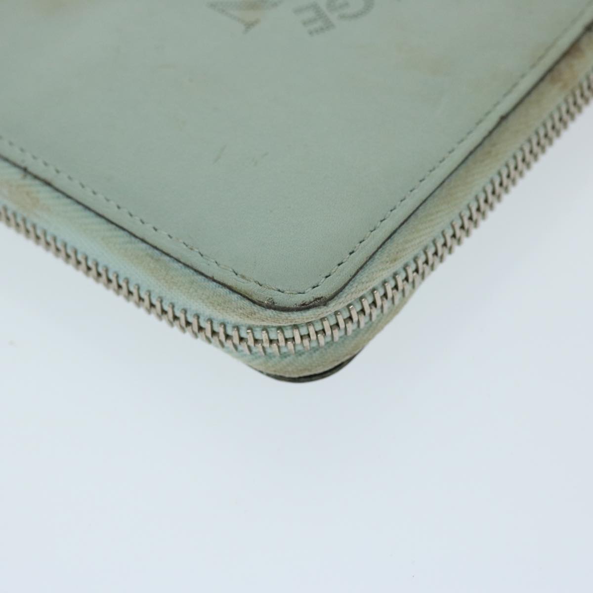 Louis Vuitton Jena Blue Leather Wallet (Pre-Owned)