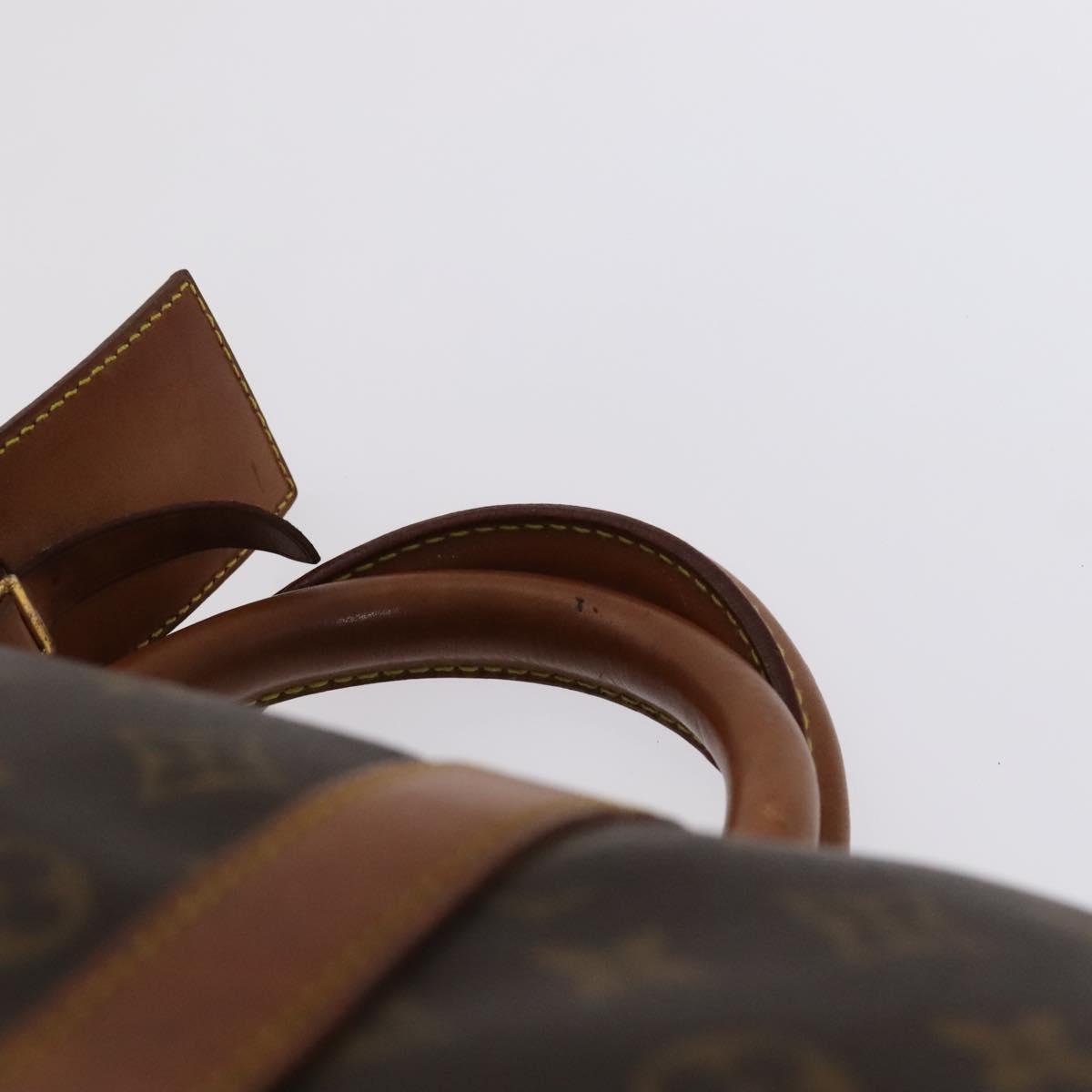 Louis Vuitton Keepall 55 Brown Canvas Travel Bag (Pre-Owned)