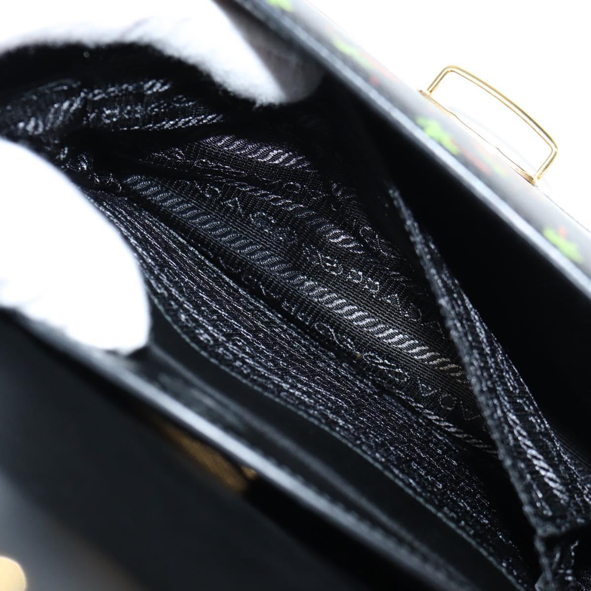 Prada Black Leather Shoulder Bag (Pre-Owned)