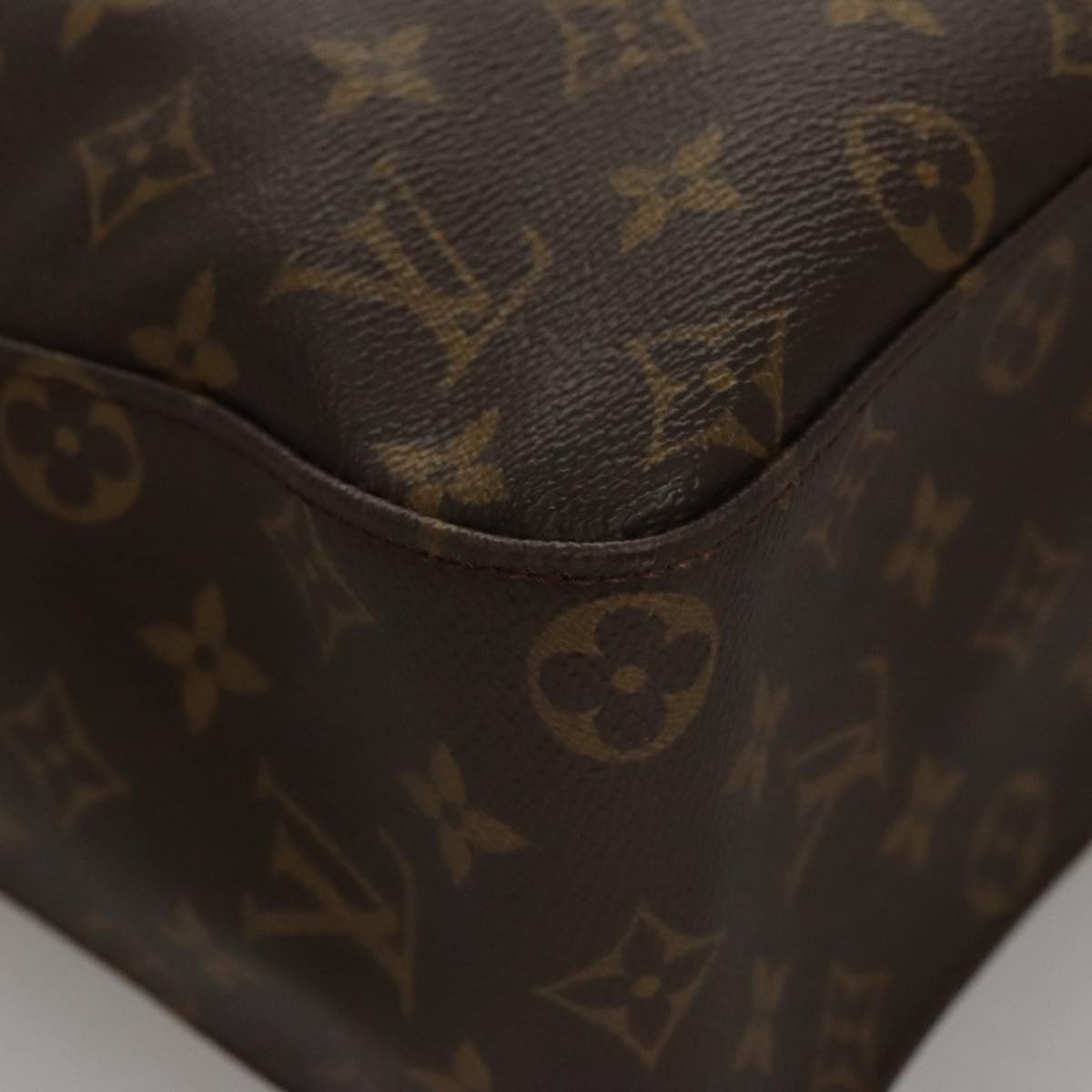 Louis Vuitton Looping Gm Brown Canvas Shoulder Bag (Pre-Owned)