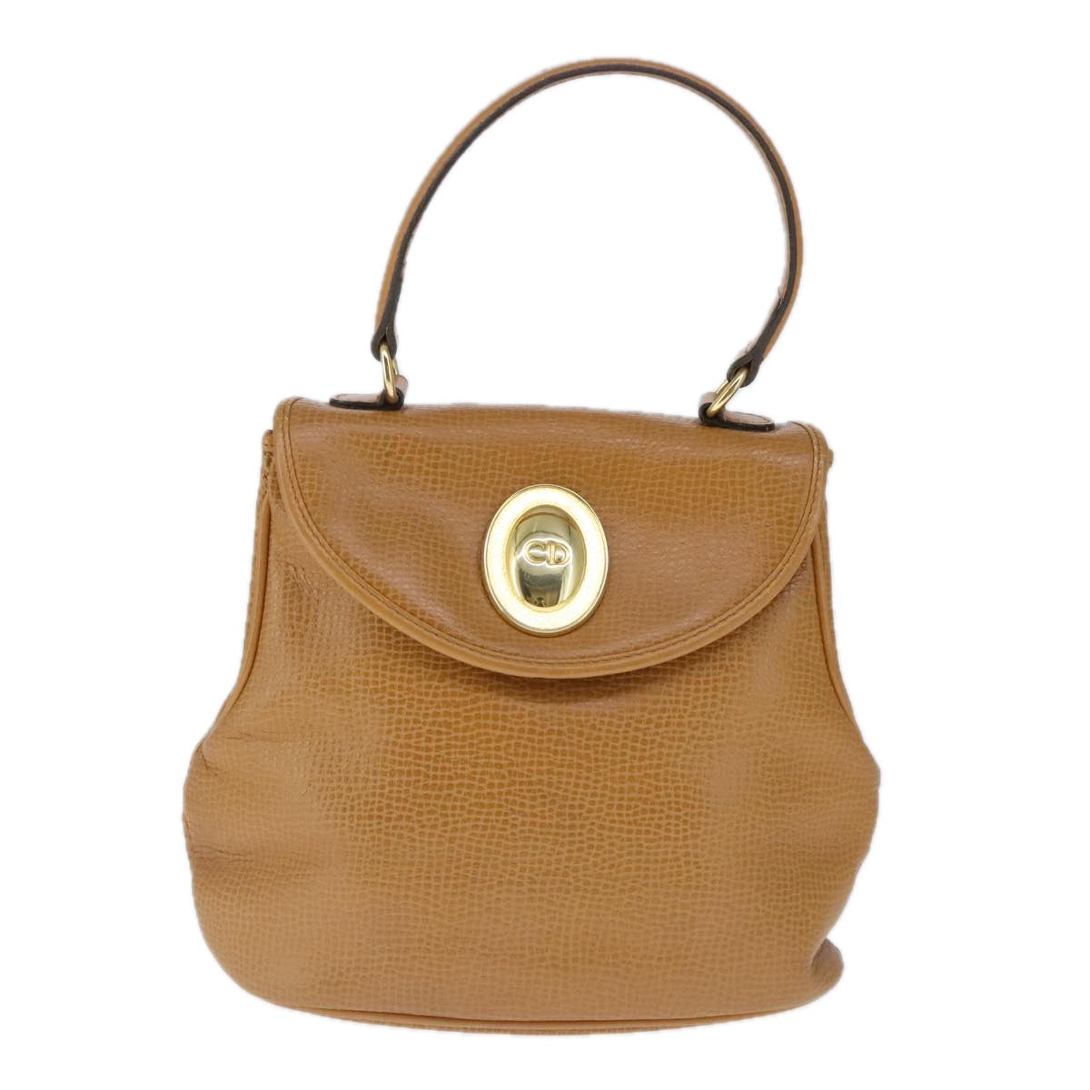 Dior Brown Leather Handbag (Pre-Owned)