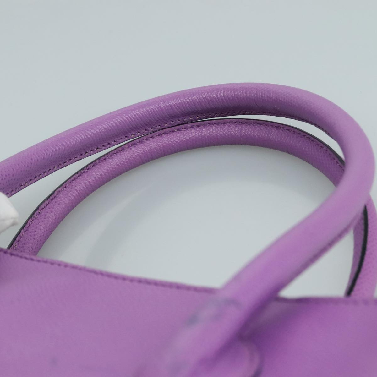 Céline Purple Leather Tote Bag (Pre-Owned)