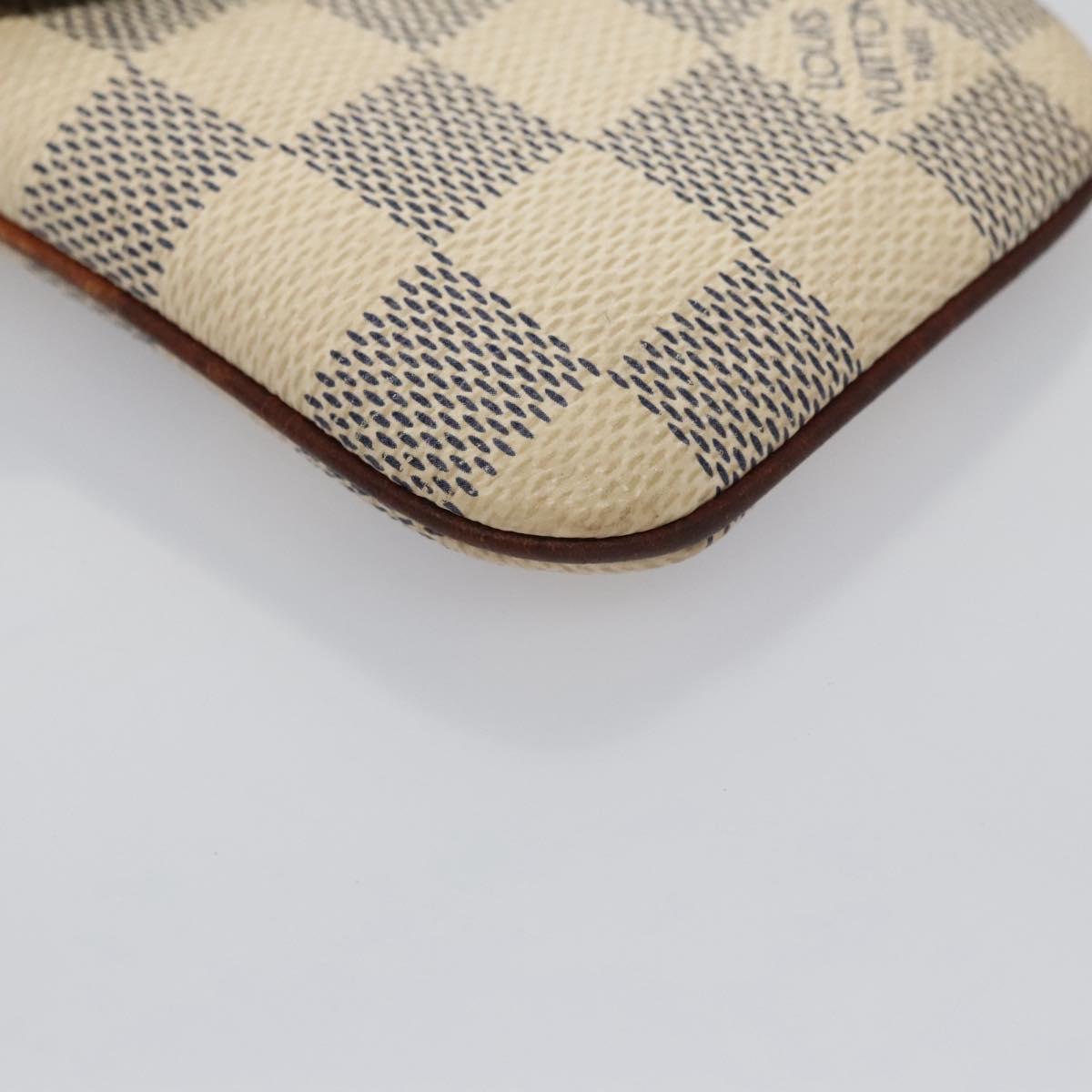 Louis Vuitton Etui Téléphone White Canvas Phone Jewelry (Pre-Owned)