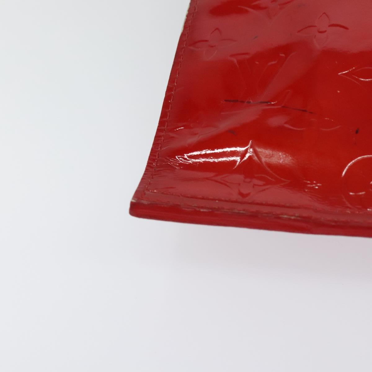 Louis Vuitton Stanton Red Patent Leather Tote Bag (Pre-Owned)