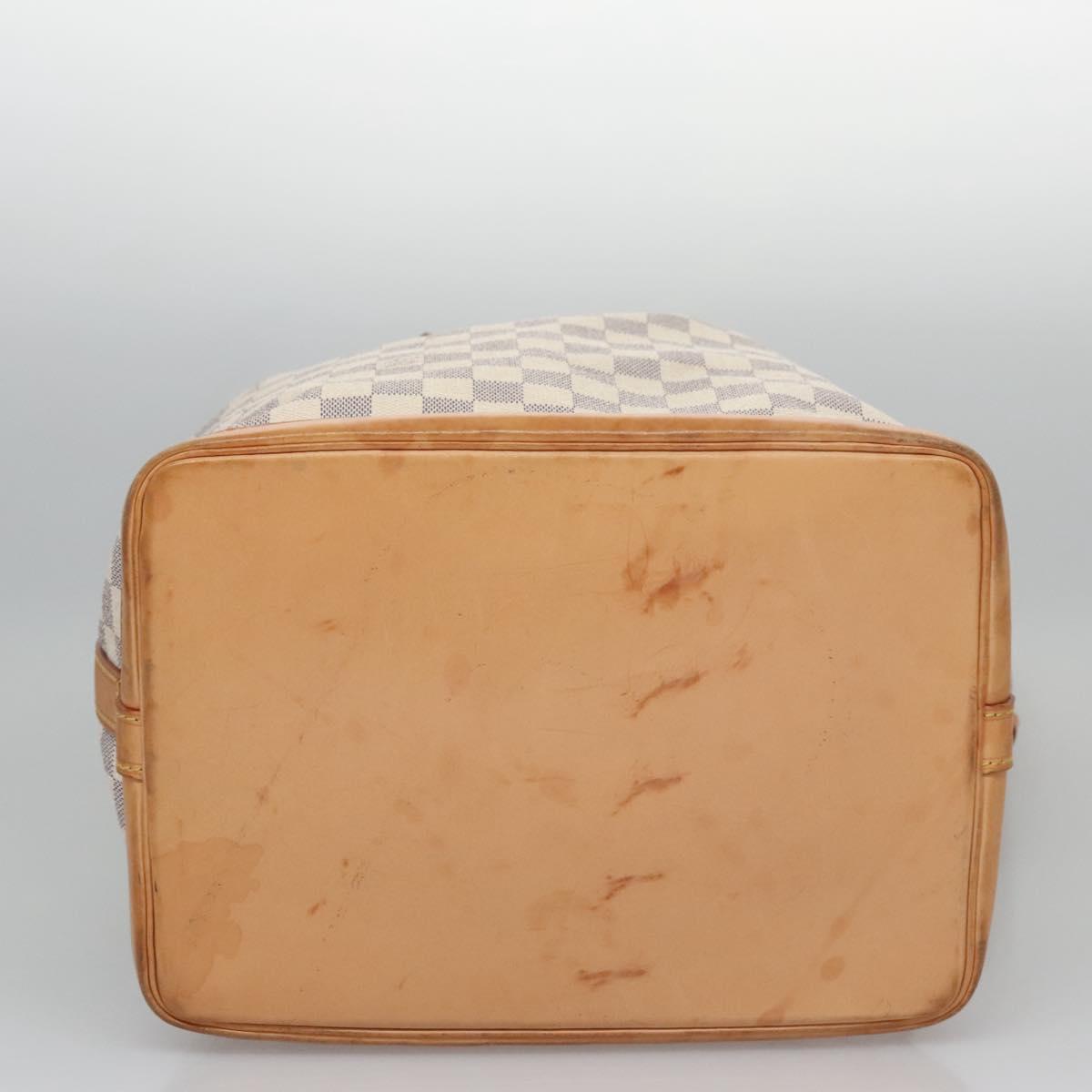 Louis Vuitton Noe Beige Canvas Shoulder Bag (Pre-Owned)