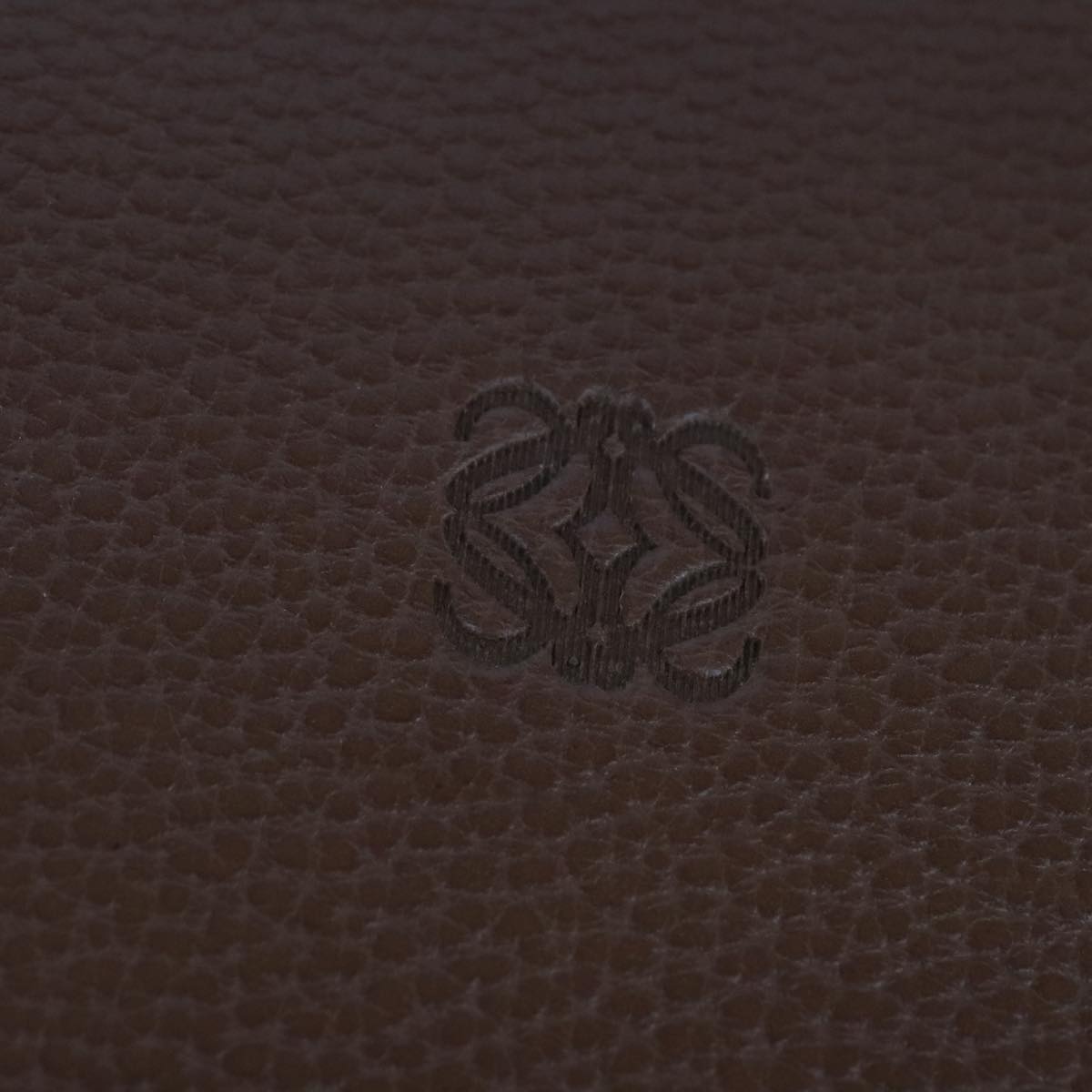 Loewe Brown Leather Briefcase Bag (Pre-Owned)