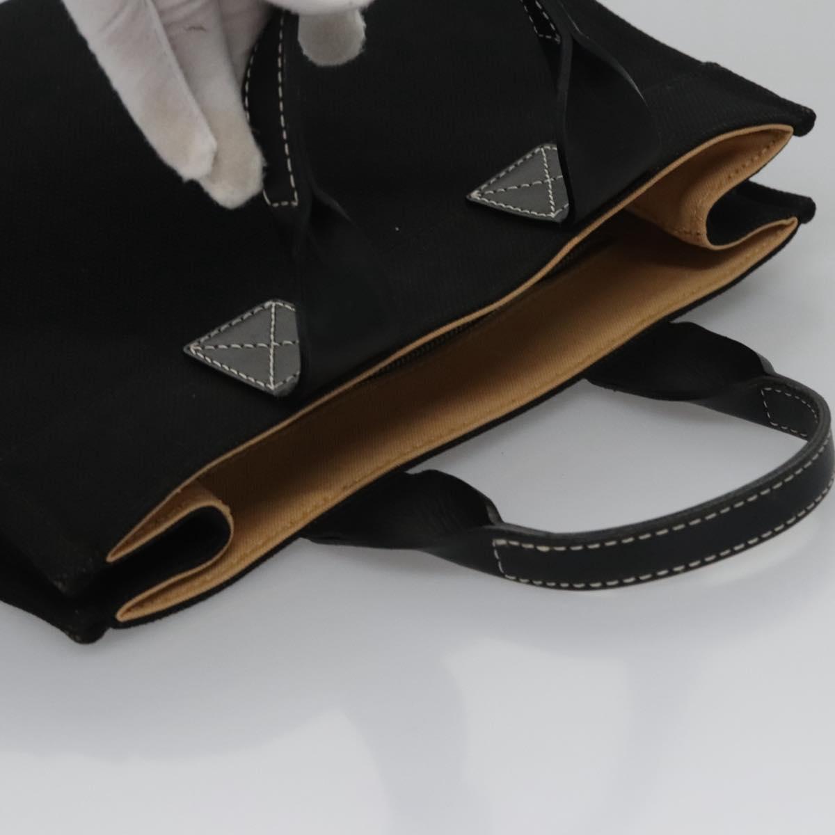 Burberry Blue Label Black Canvas Handbag (Pre-Owned)