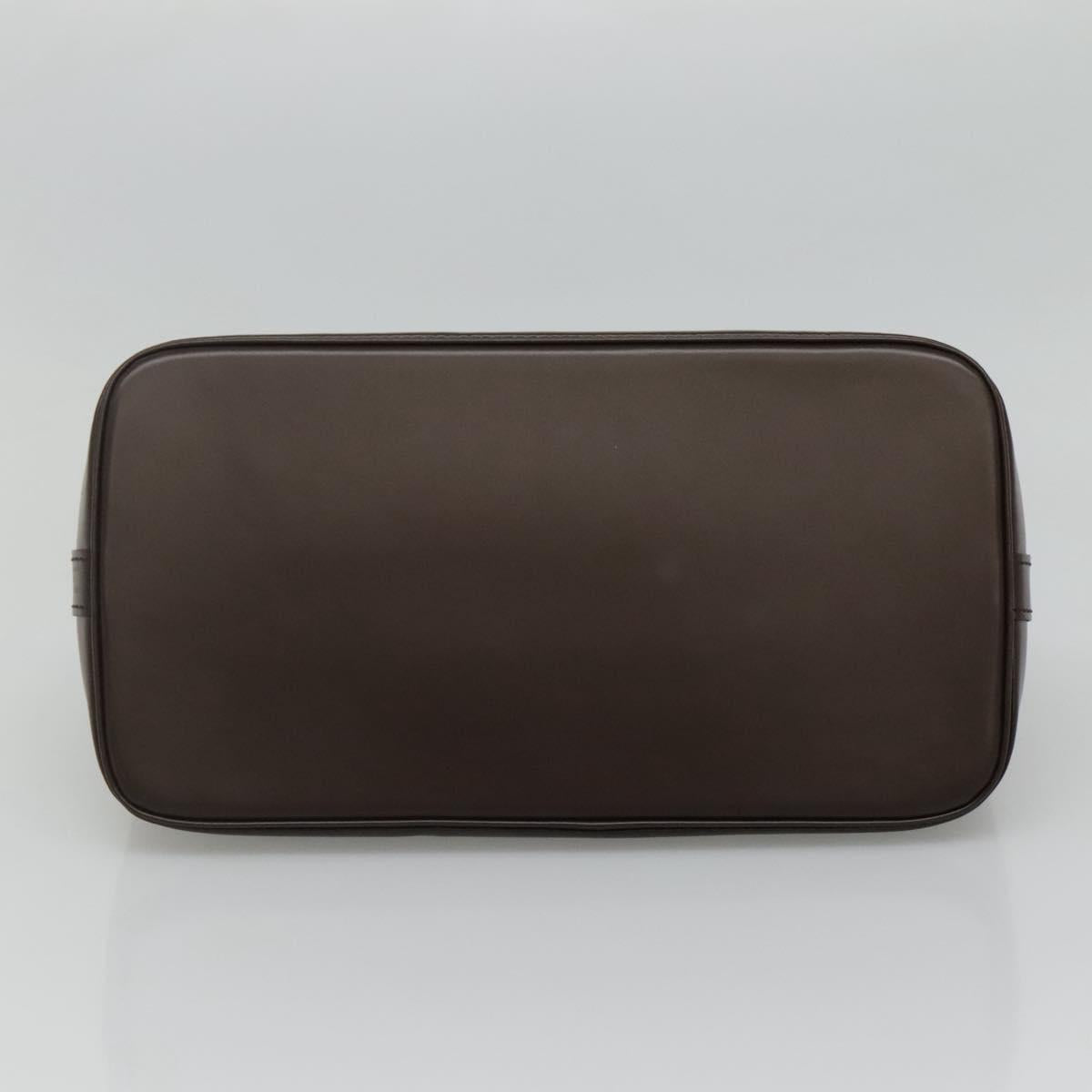 Louis Vuitton Alma Brown Canvas Handbag (Pre-Owned)