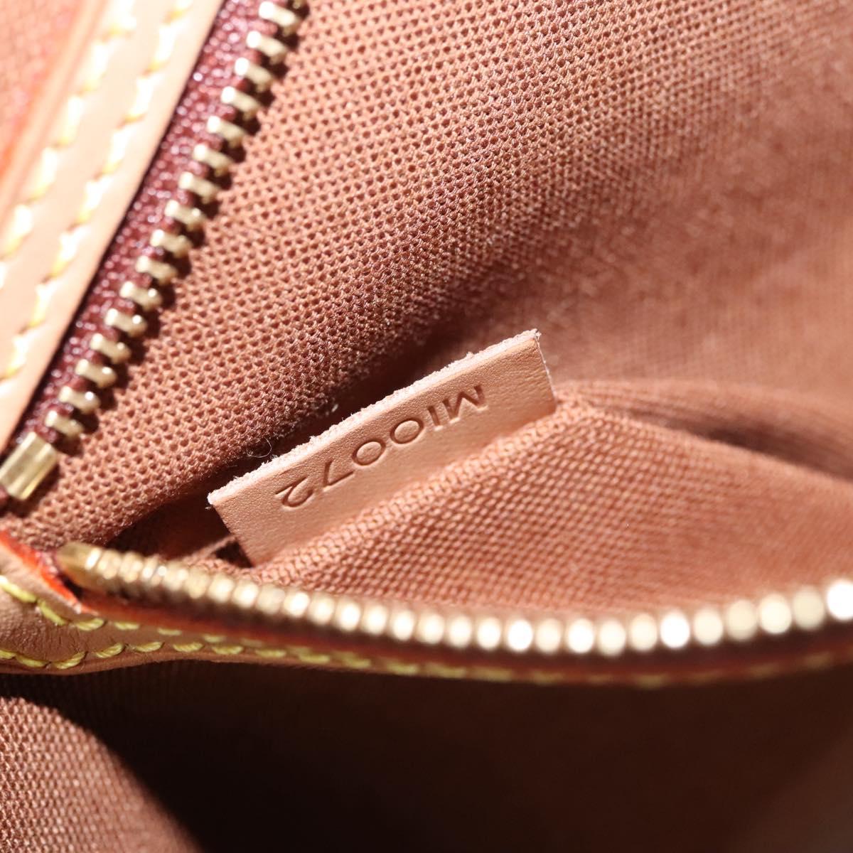 Louis Vuitton Mini Looping Brown Canvas Shoulder Bag (Pre-Owned)