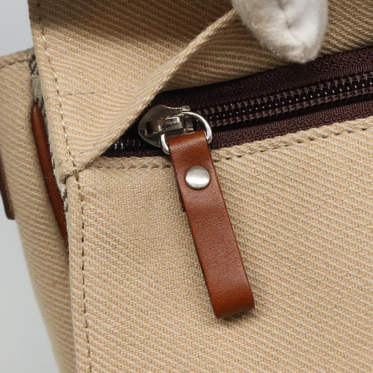 Burberry Blue Label Beige Canvas Shoulder Bag (Pre-Owned)