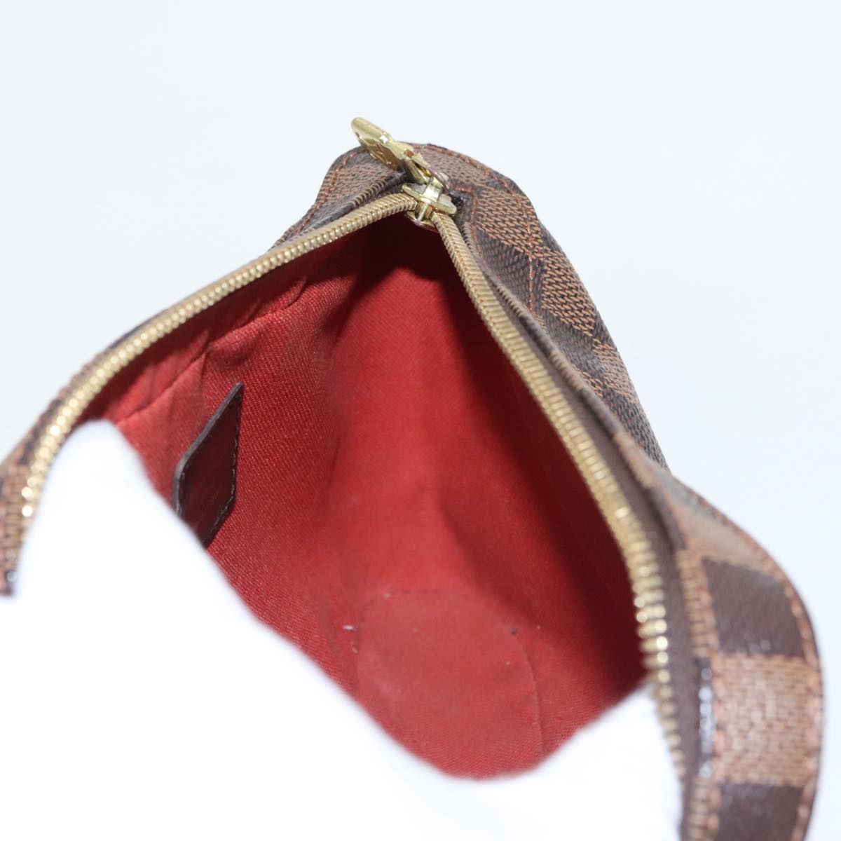 Louis Vuitton Geronimos Brown Canvas Shoulder Bag (Pre-Owned)