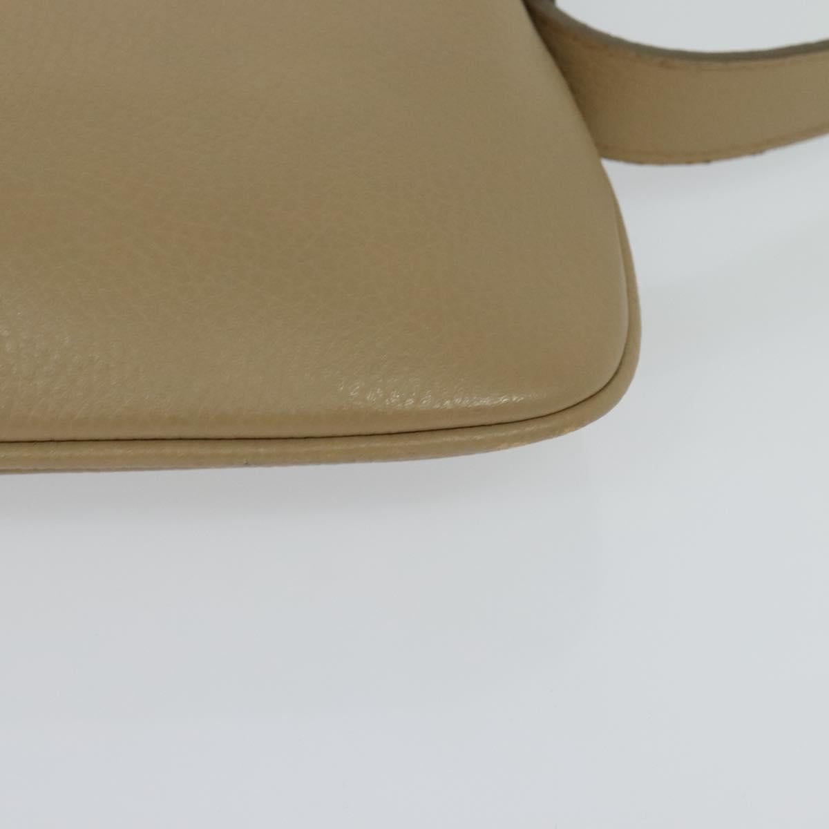 Burberry - Beige Leather Shoulder Bag (Pre-Owned)