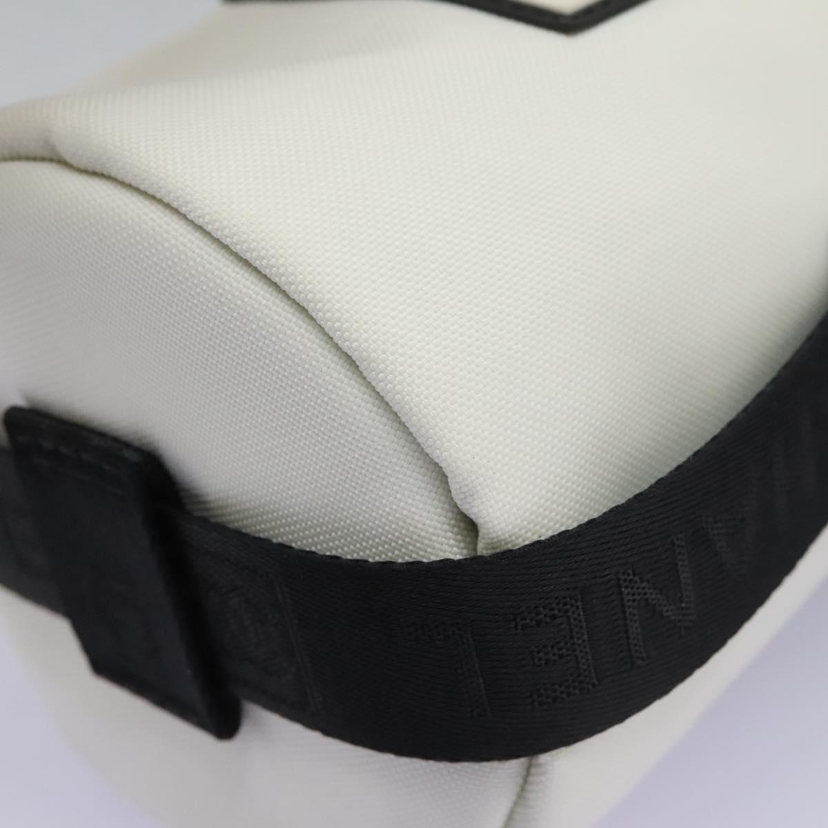 Chanel Sport Line White Synthetic Shoulder Bag (Pre-Owned)