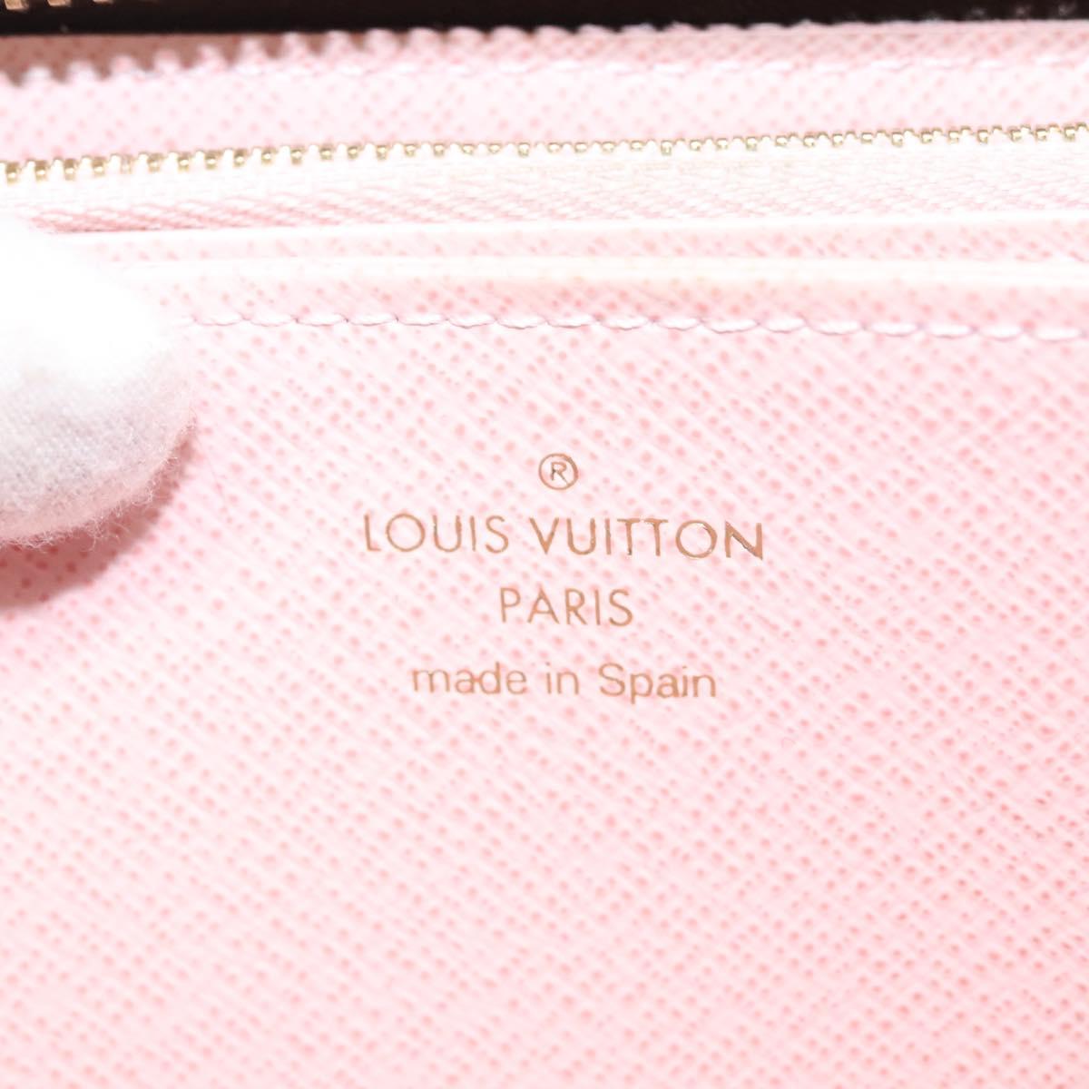 Louis Vuitton Zippy Wallet Brown Canvas Wallet (Pre-Owned)