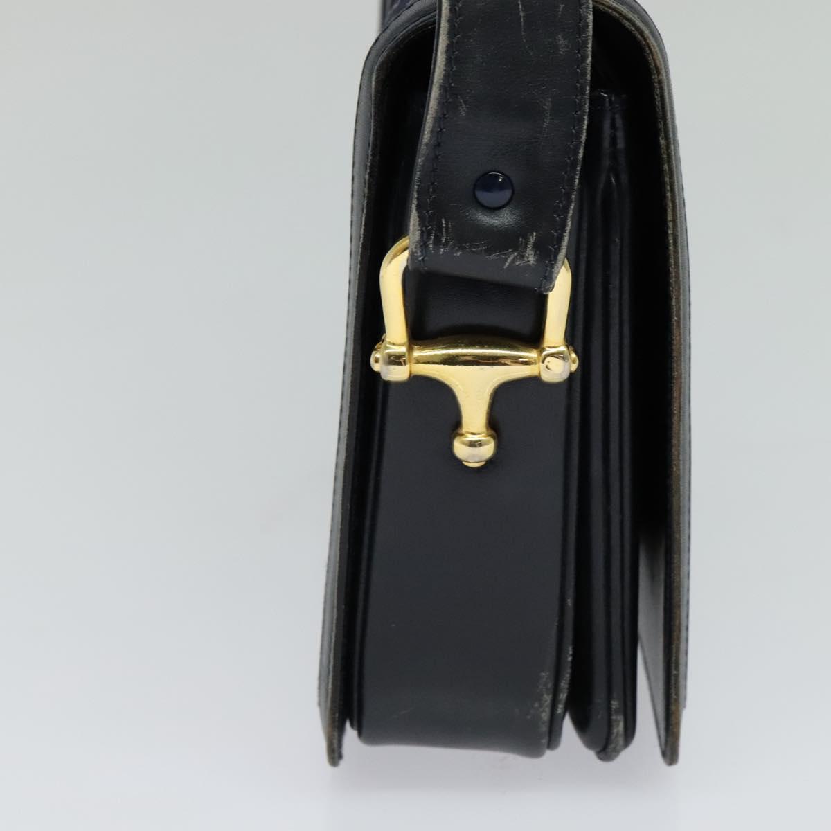 Céline Macadam Navy Canvas Shoulder Bag (Pre-Owned)