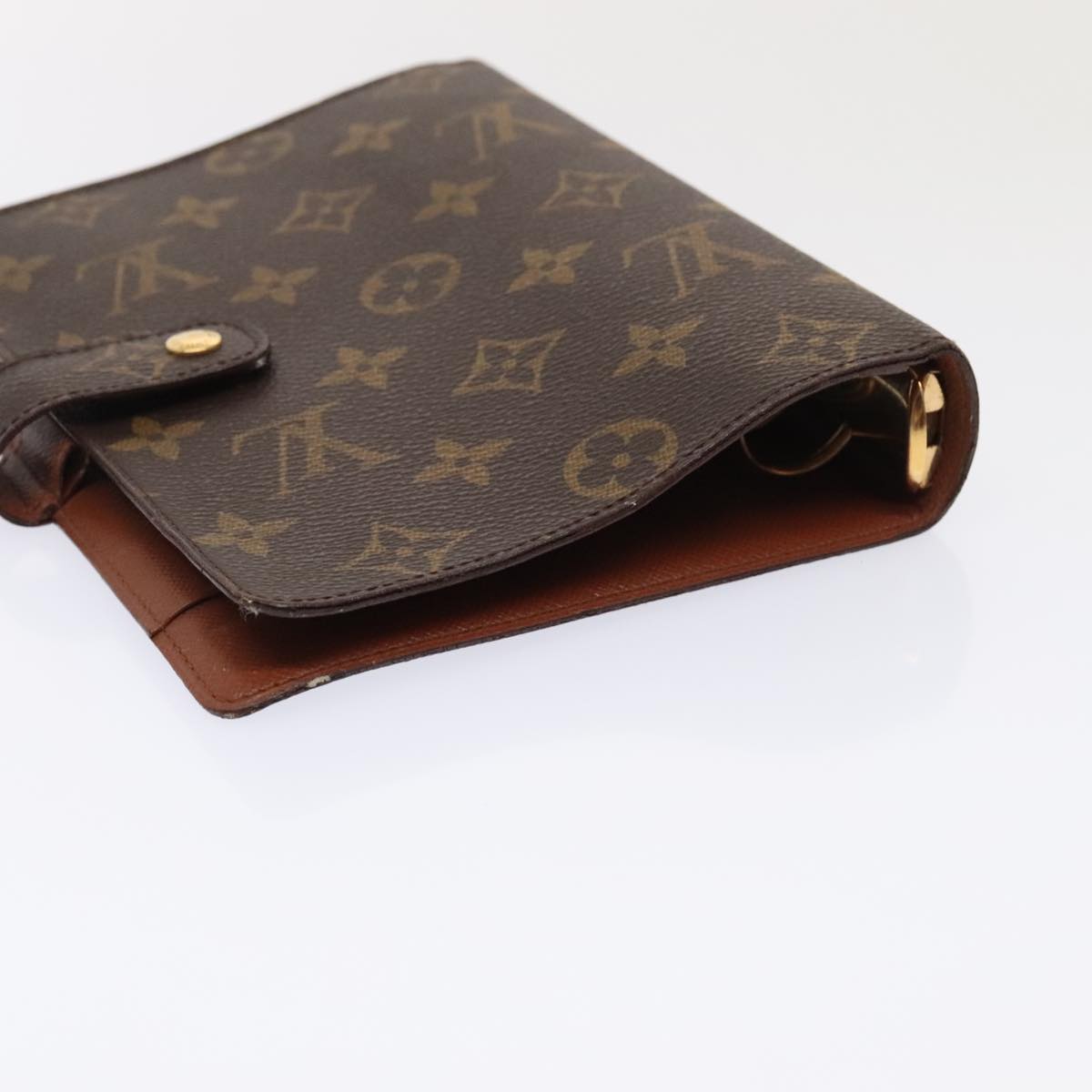 Louis Vuitton Agenda Cover Brown Canvas Wallet (Pre-Owned)