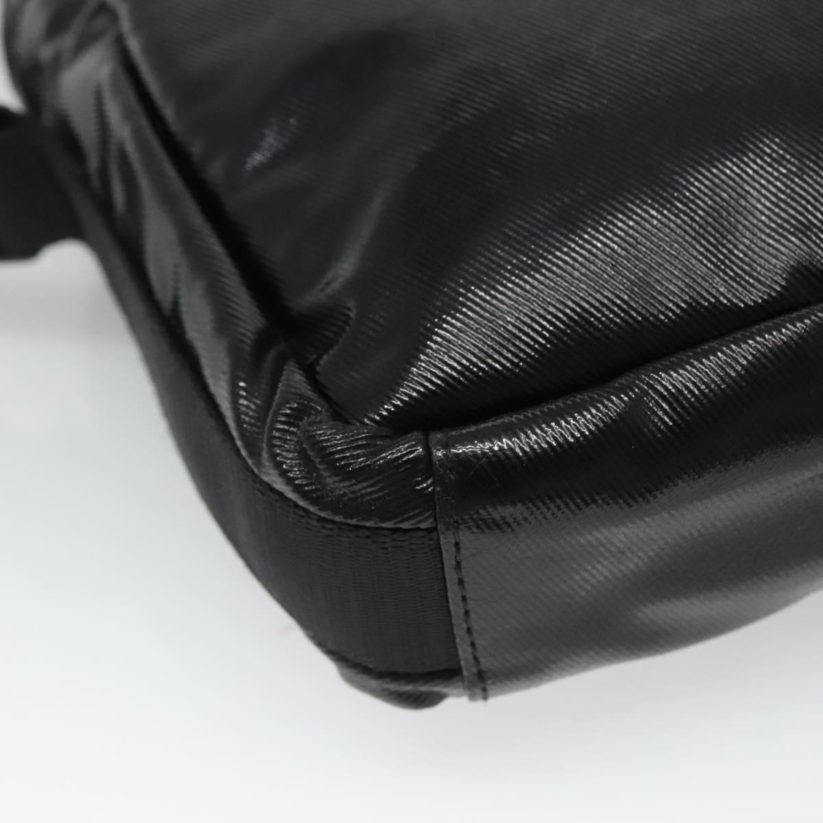 Chanel Sport Line Black Canvas Shoulder Bag (Pre-Owned)